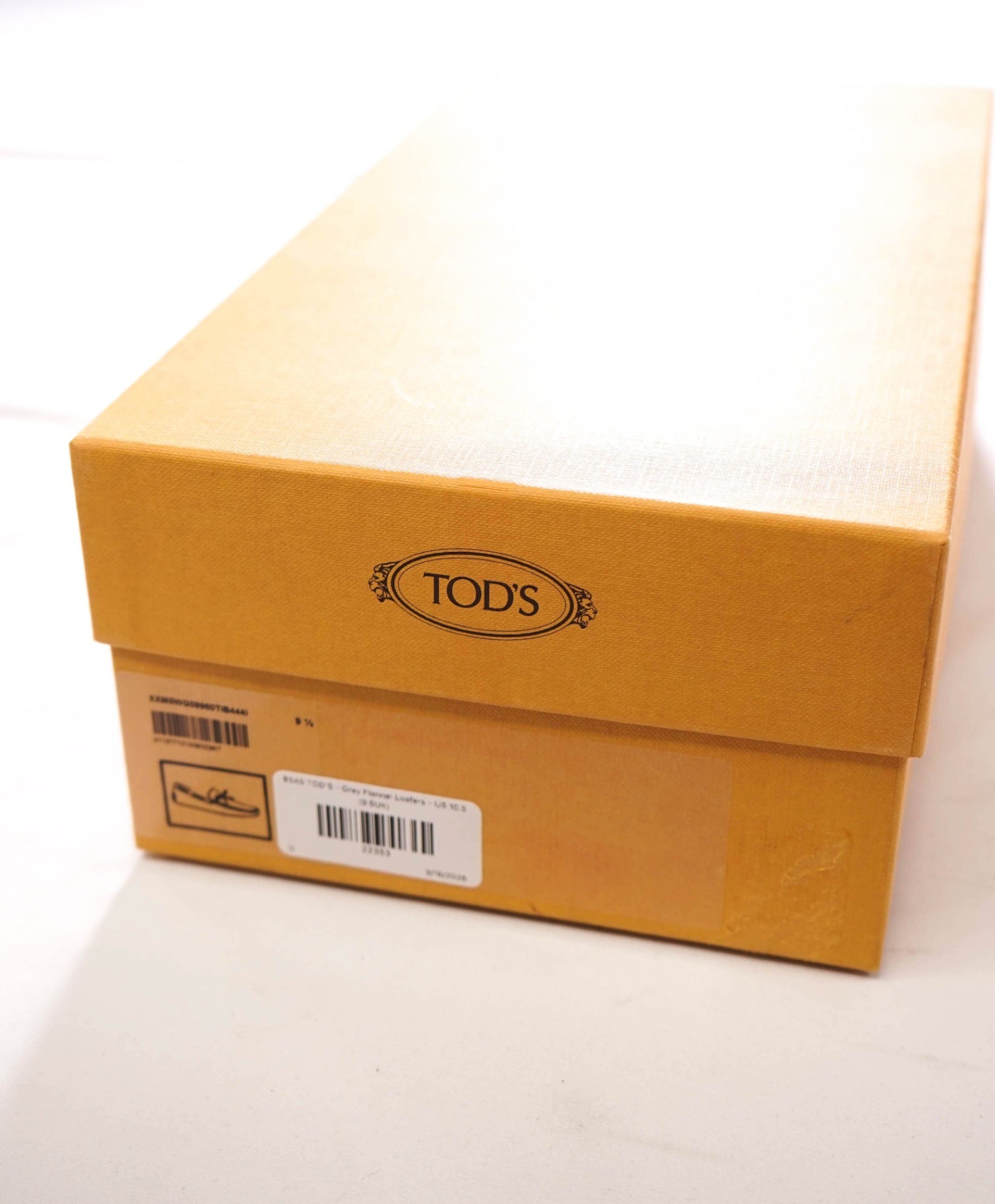 $545 TOD'S - Gray Flannel Driving Loafers - US 10.5 (9.5UK)