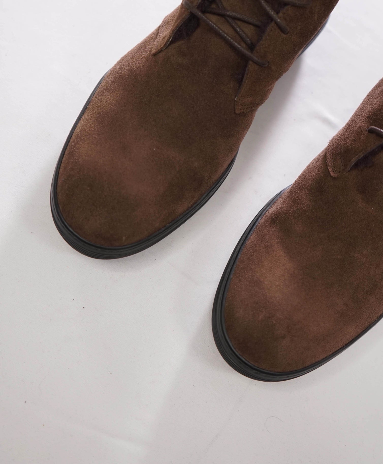 $595 TOD'S - Brown SHEARLING Suede Chukka Boot - US 10 (9UK)