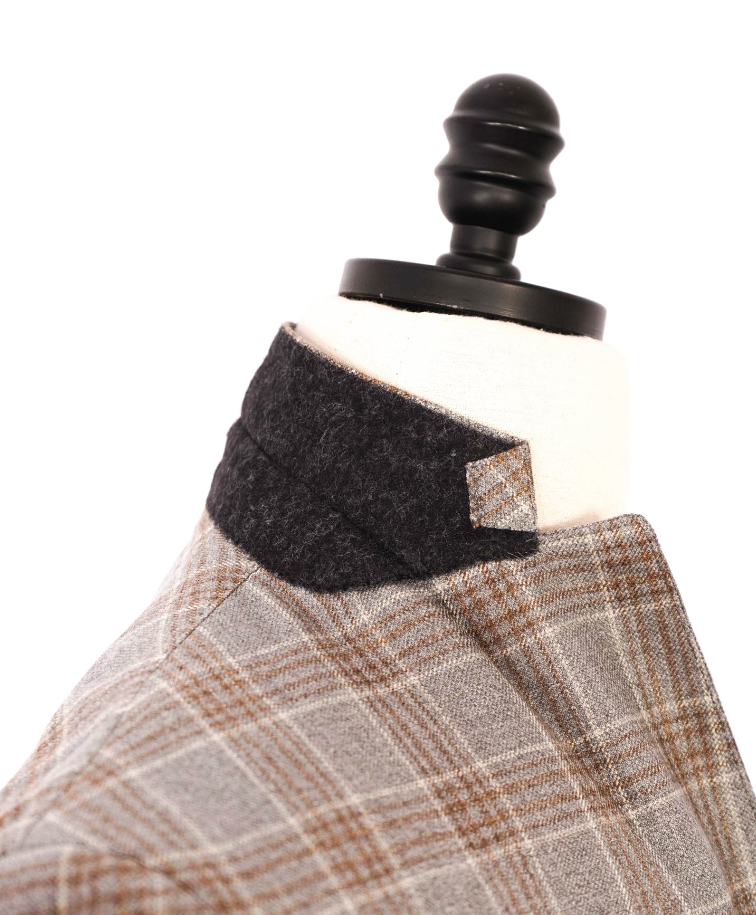 $1,595 LORO PIANA For SFA - Gray/Brown Silk/Cashmere Blazer - 40R