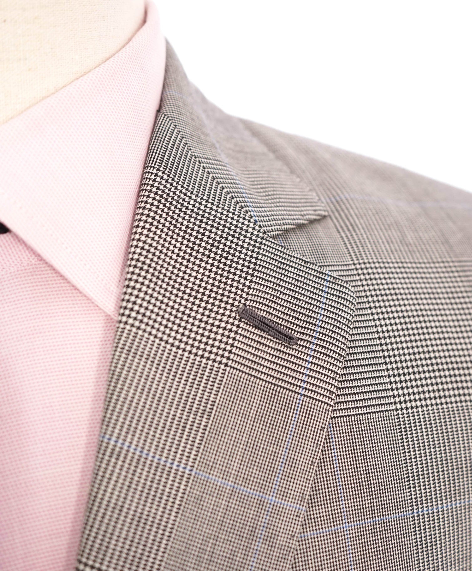 $5,295 RALPH LAUREN PURPLE LABEL - "DOUG" Glen Plaid Wool Suit - 38R