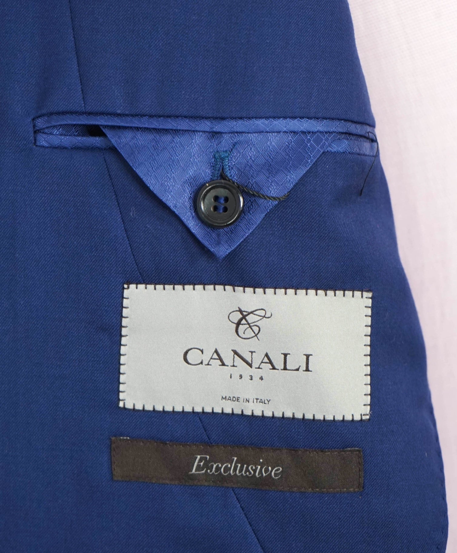 $3,495 CANALI - "EXCLUSIVE" Navy Travel 100% Cashmere Blazer - 44R