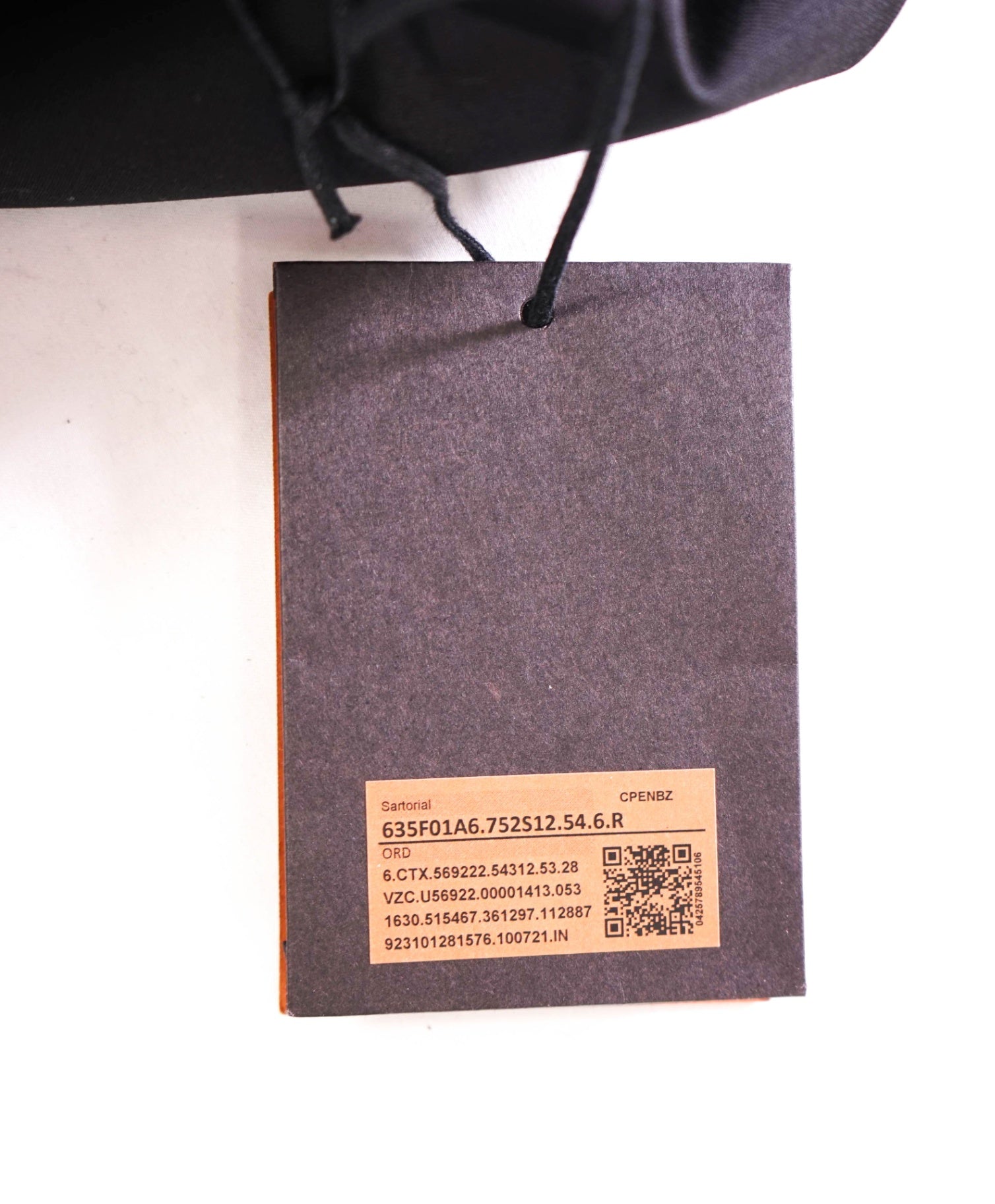 $840 ZEGNA - Solid Black Wool/Mohair Tuxedo Pants - 37W