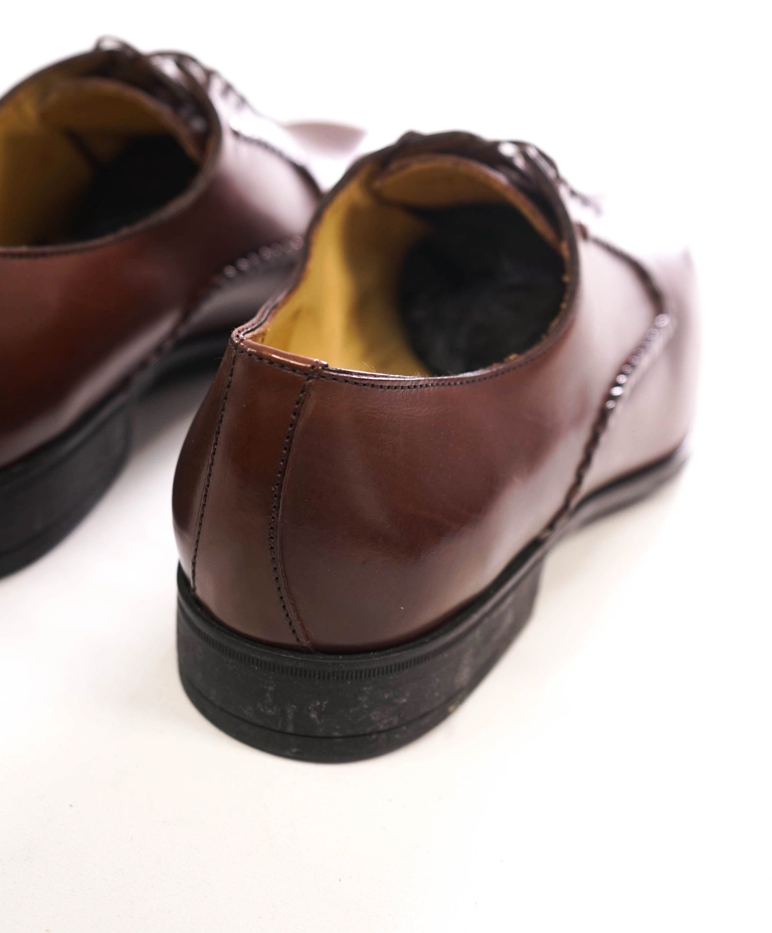 $910 SUTOR MANTELLASSI - Brown Leather Braided Oxfords - 7