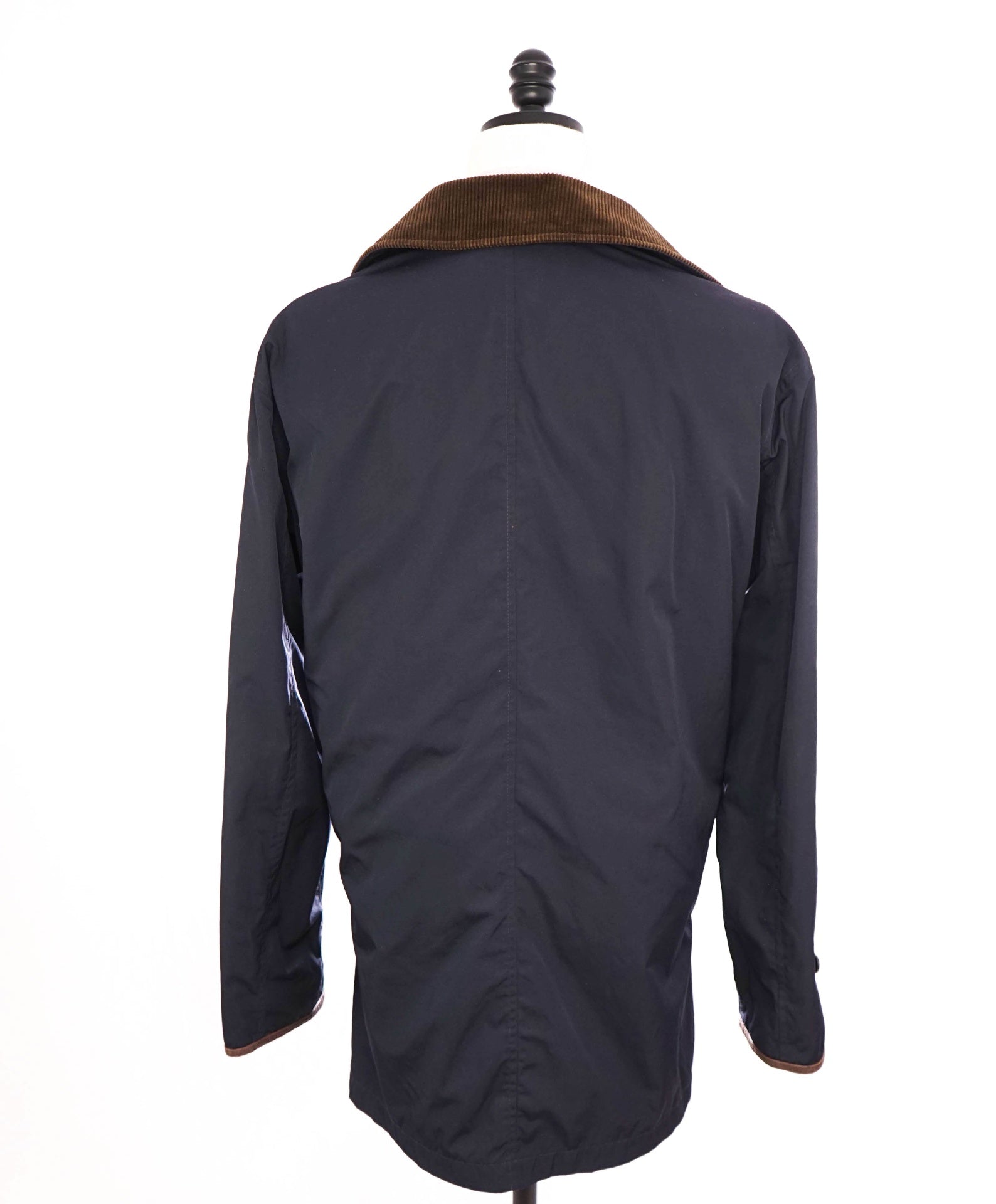$698 POLO RALPH LAUREN - Navy Wool/Cashmere Barn Jacket - XL