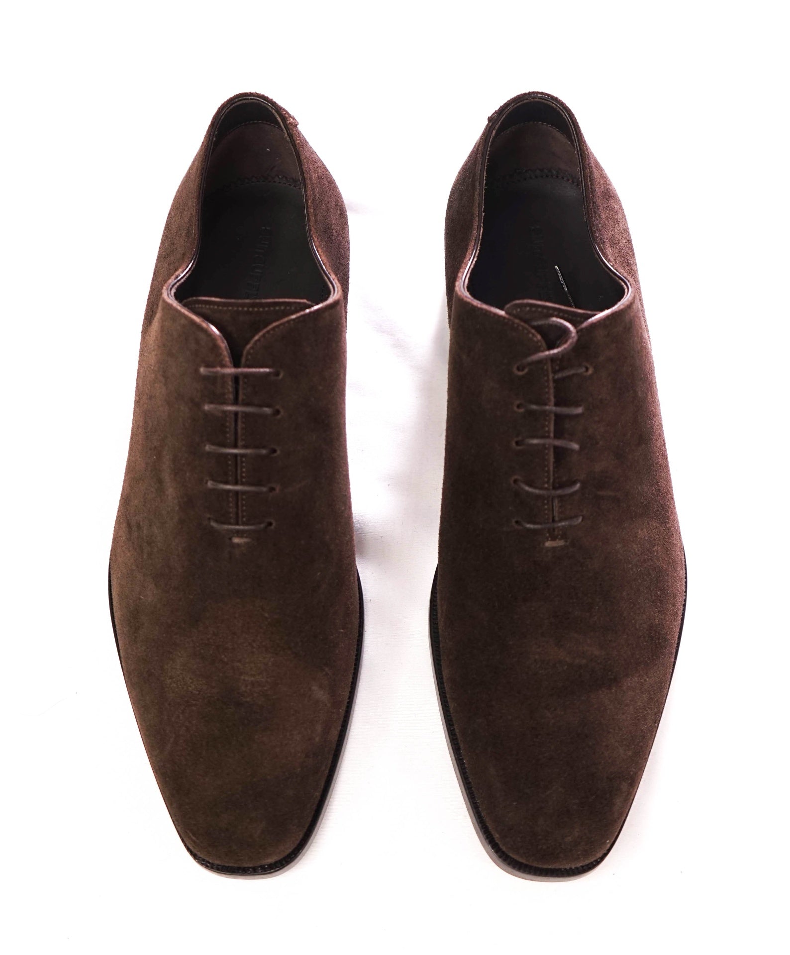 $300 SUITSUPPLY - Brown Suede WHOLECUT Oxfords - US 8 (41 EU)
