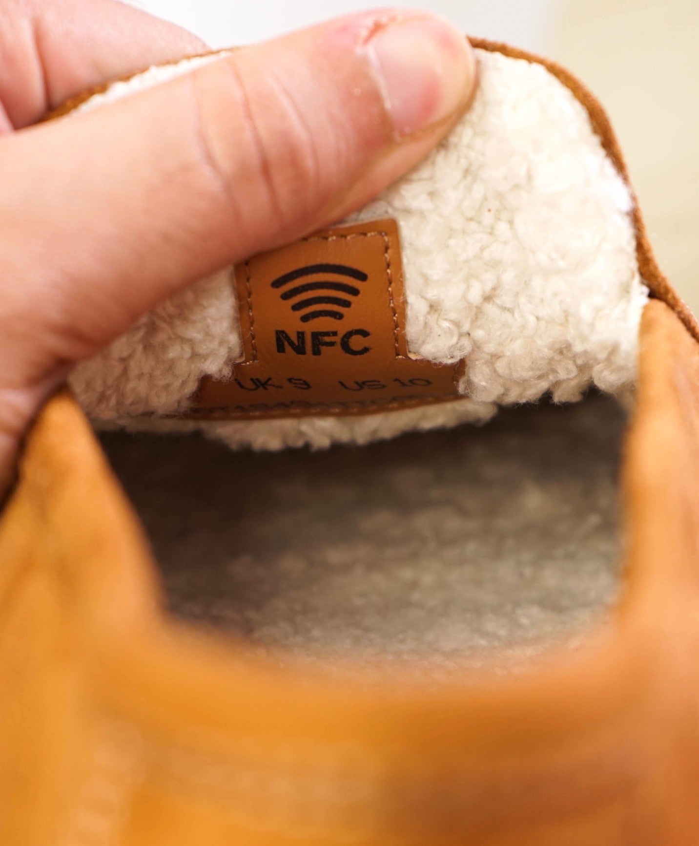 $990 SANTONI - Brown Suede Shearling-Lined Loafers - US 10 (9UK)