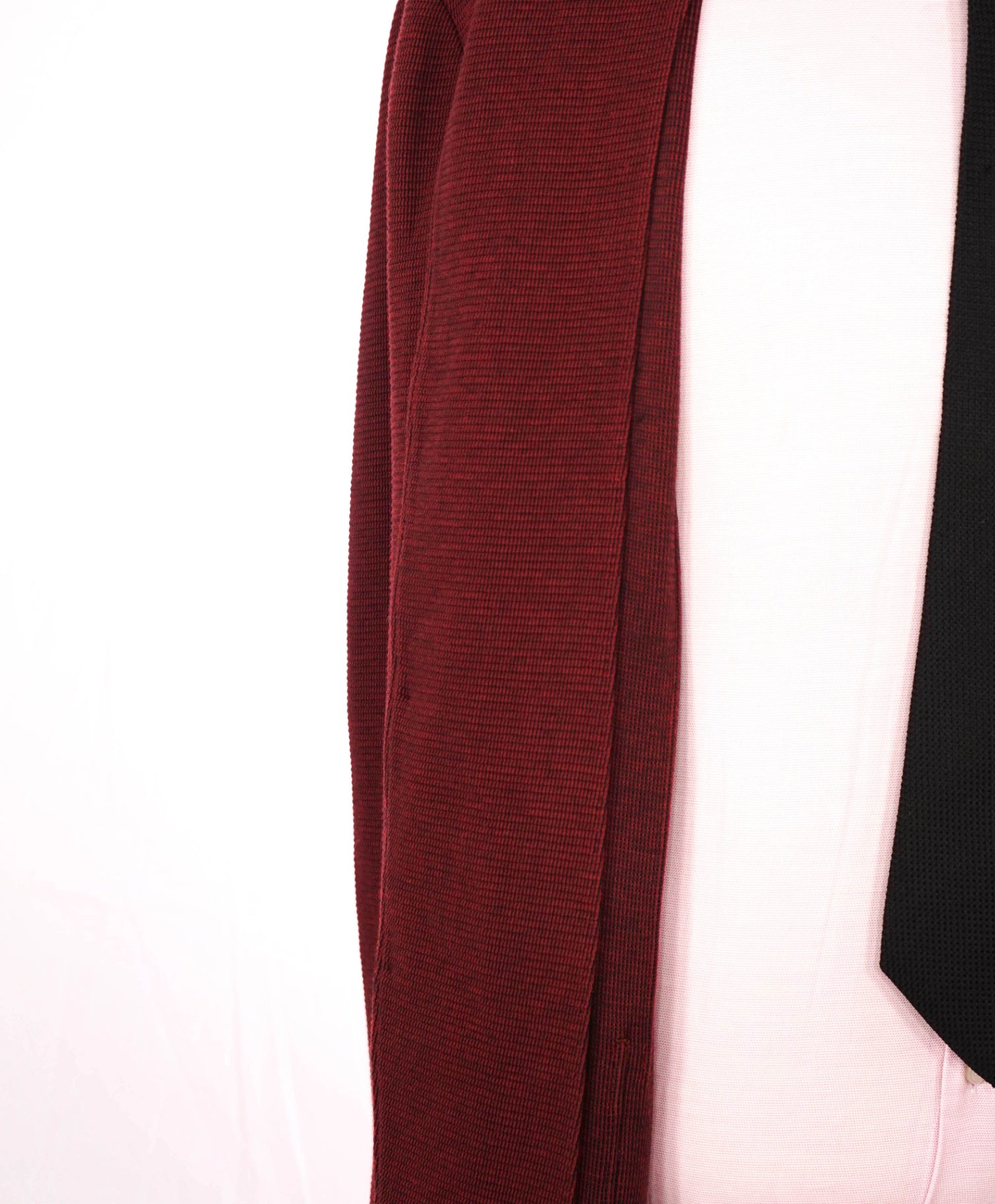 $1,045 CANALI - "BLACK EDITION" Red Cotton Blend Blazer - 42R