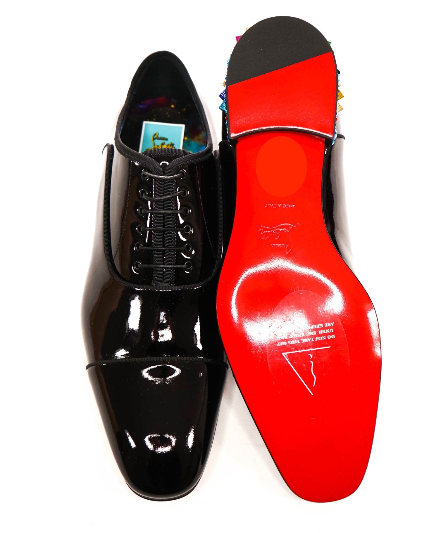 $1,750 CHRISTIAN LOUBOUTIN - *MARVEL limited* Patent Oxfords - US 6.5 (39.5EU)