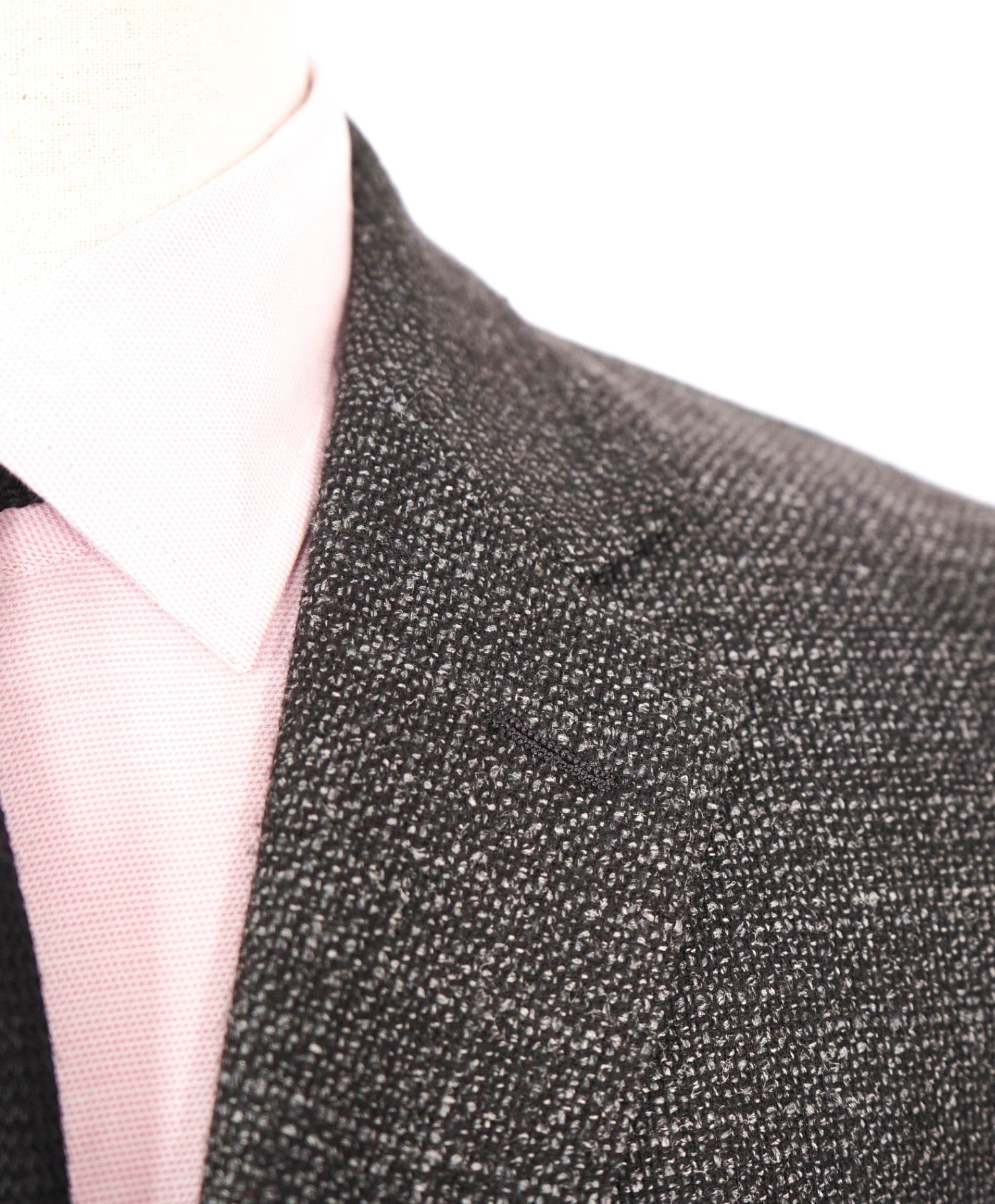 $3,695 ZEGNA - Dark Gray Wool/Silk Sport Coat - 44R