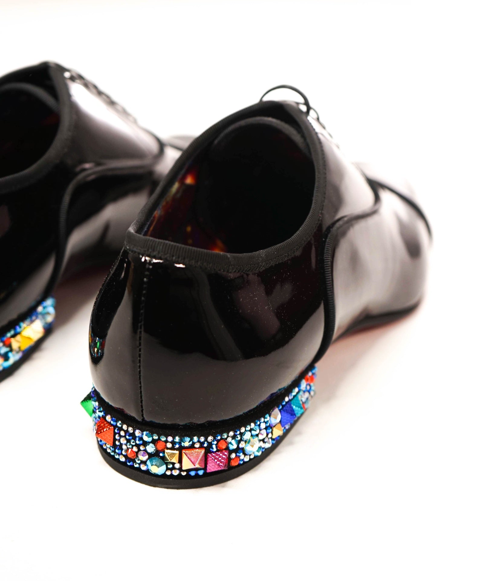 $1,750 LOUBOUTIN - *MARVEL limited* Patent Oxfords - US 9 (42EU)