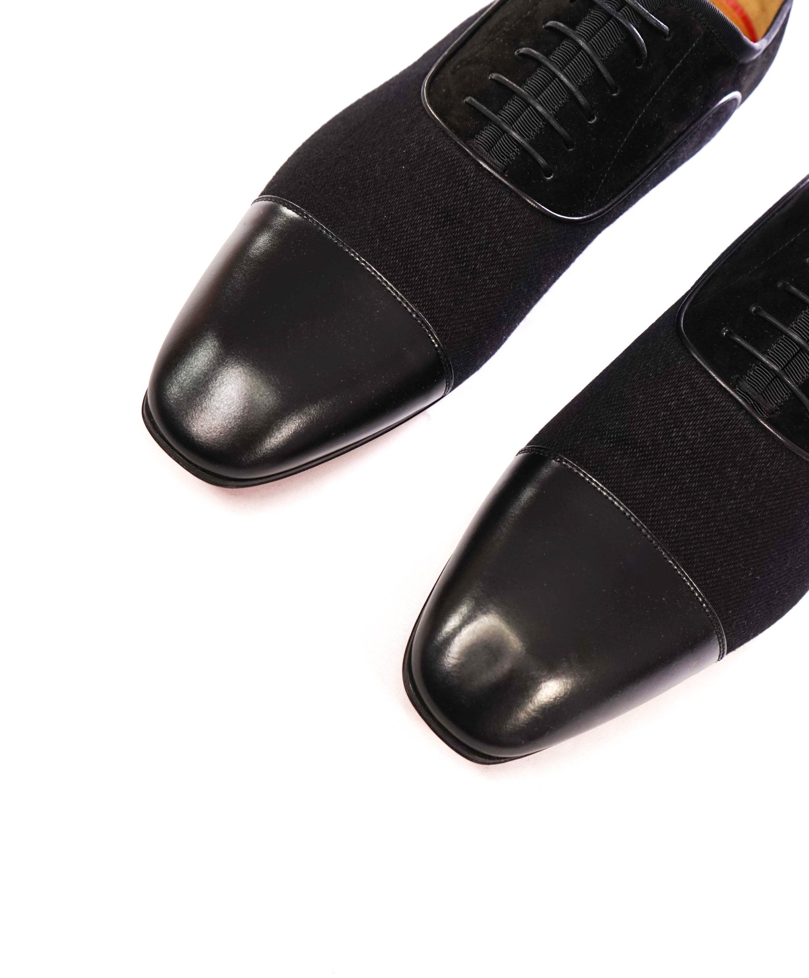 $1,295 LOUBOUTIN - Black "GREGGYROCKS" Oxfords - 13 (46EU)