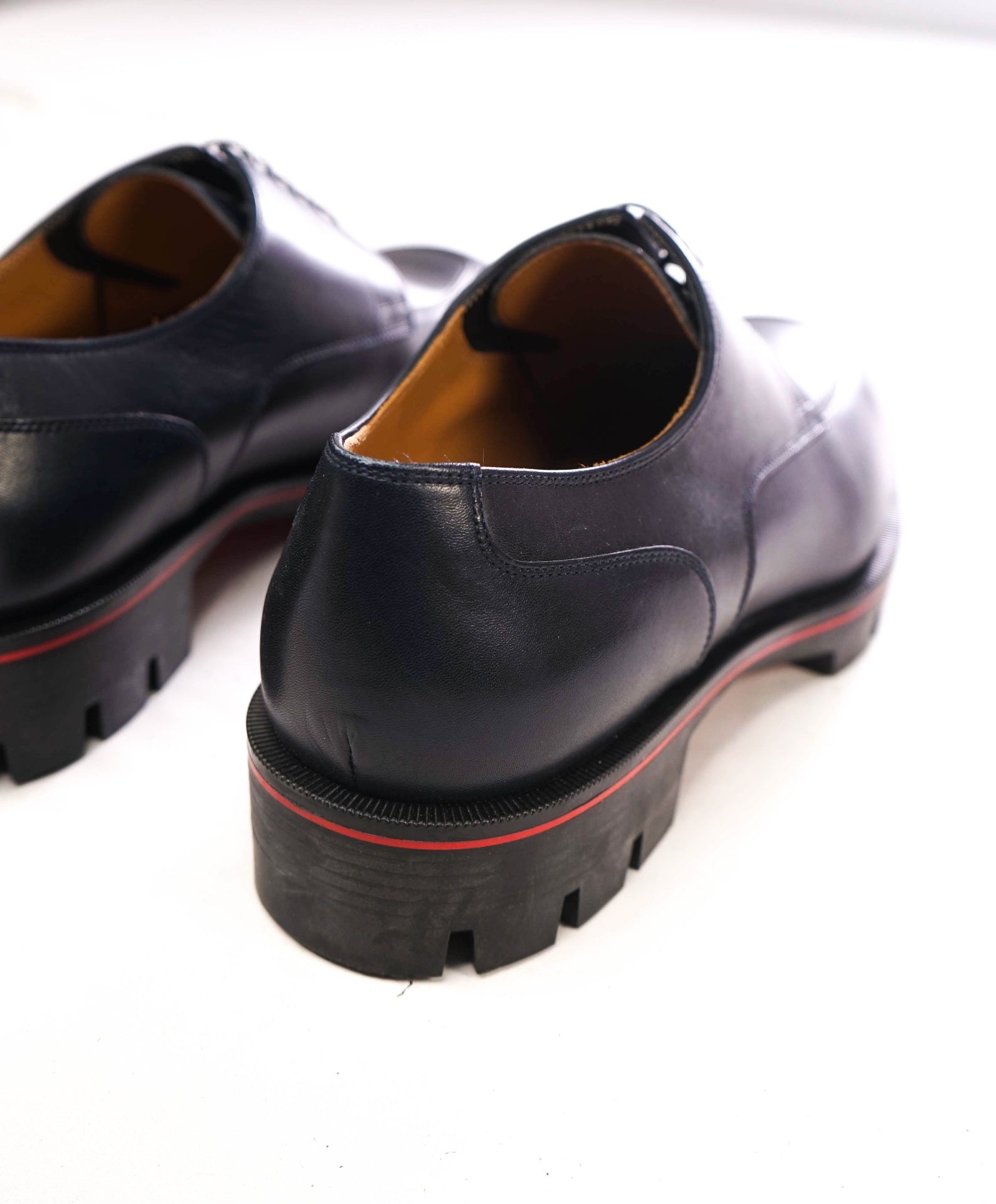 $1,190 LOUBOUTIN - Blue Lug Sole *DAVISOL* Derby - US 10 (43EU)