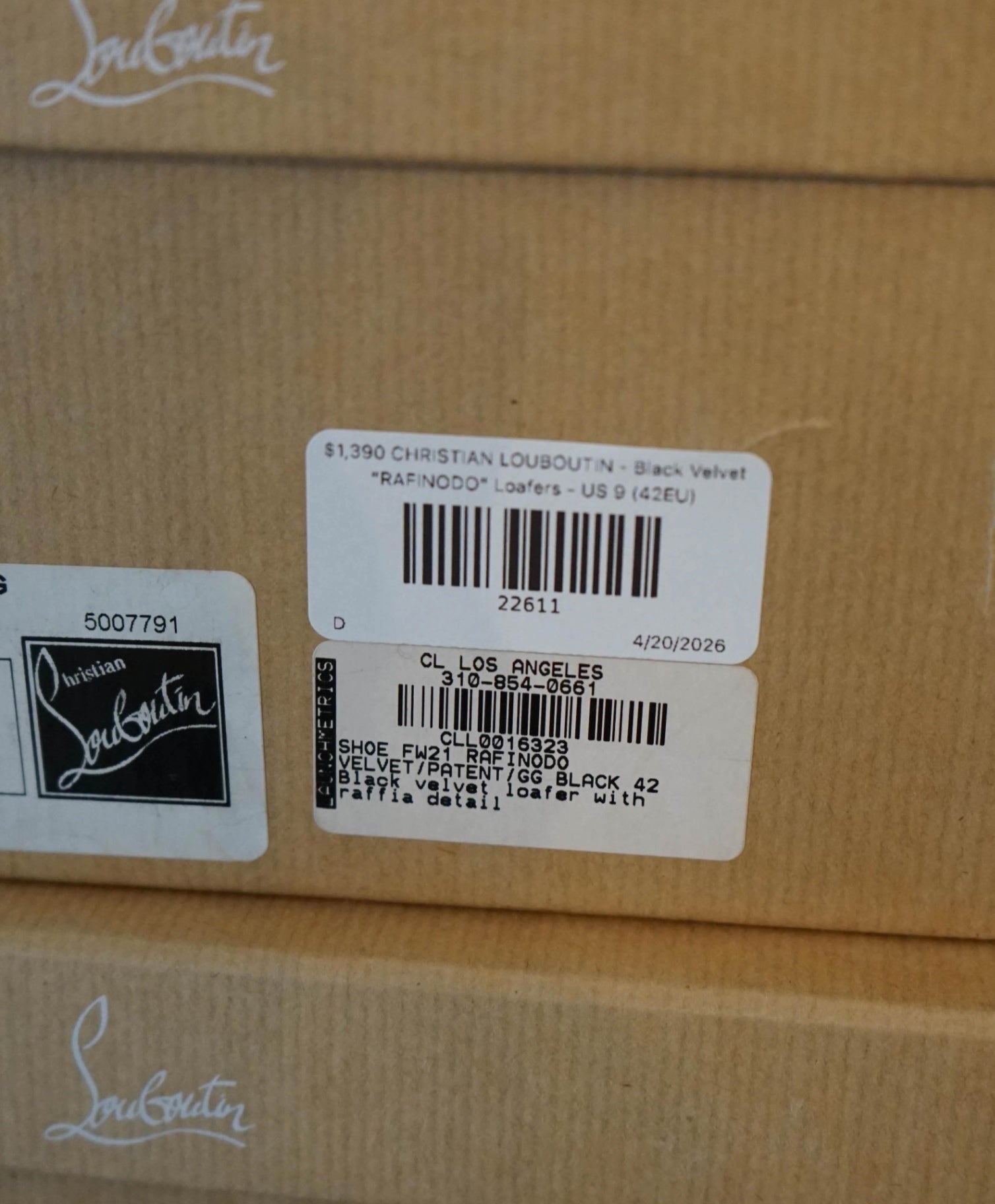 $1,390 LOUBOUTIN - *Sample 1 of 1* "RAFINODO" Loafers - US 9 (42EU)