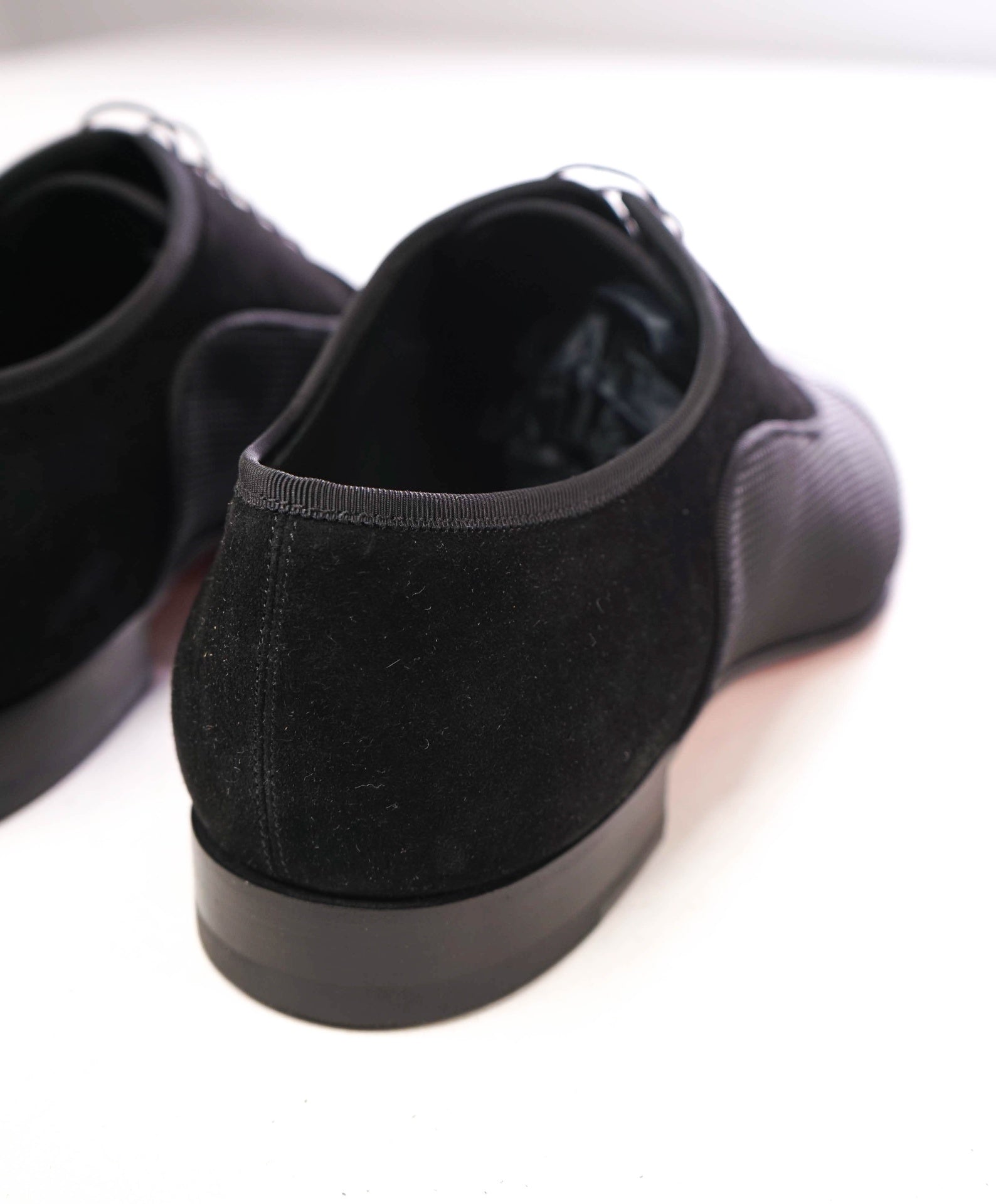 $1,050 LOUBOUTIN - *GREGGO* Black Oxfords - US 12.5 (EU45.5)