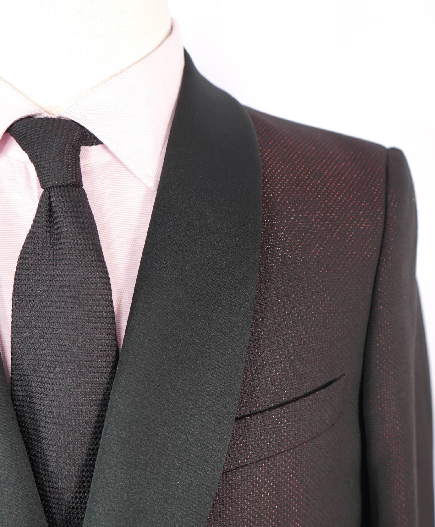 $2,295 EMPORIO ARMANI - "SAVILE LINE" Shawl Dinner Jacket - 42R