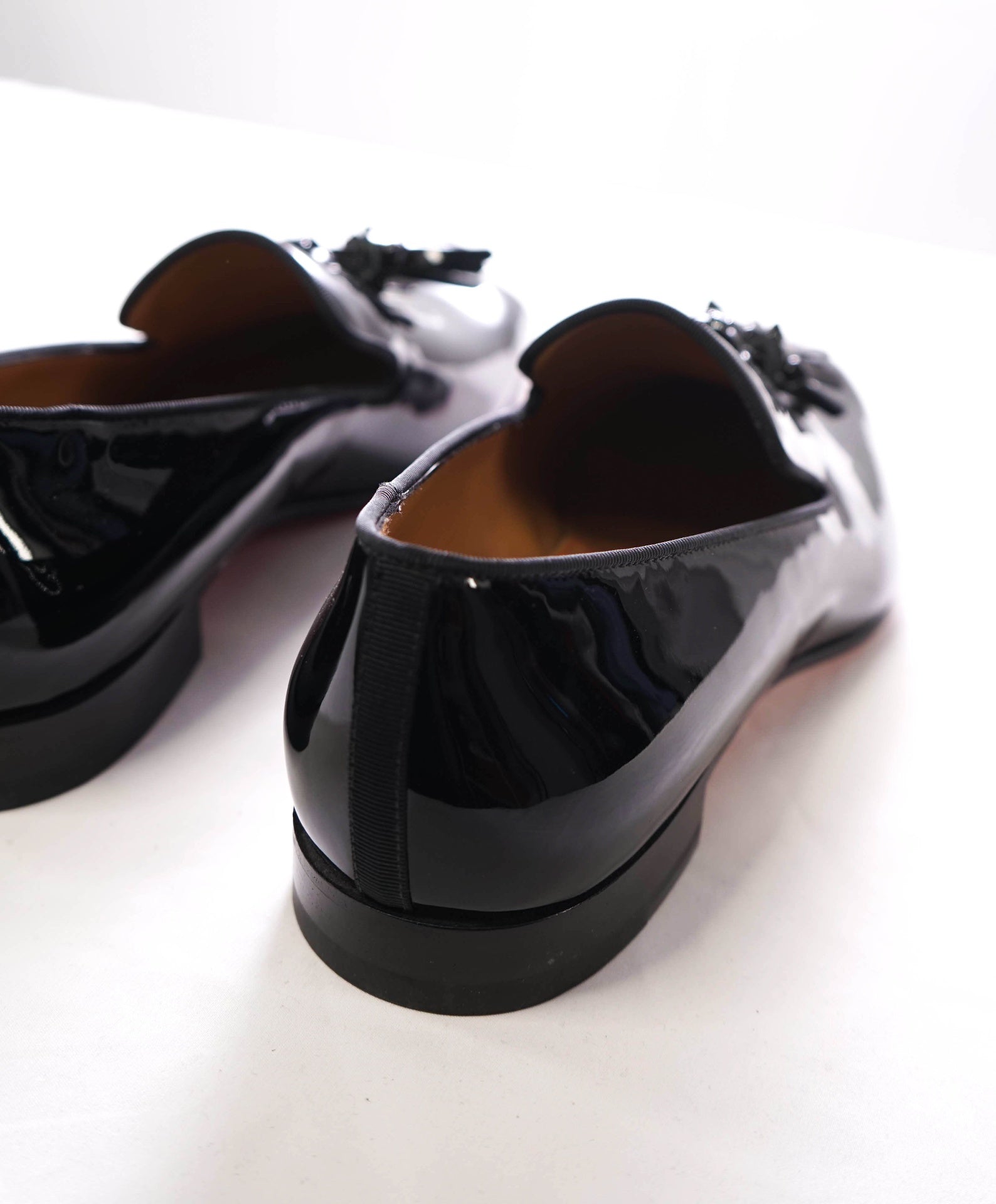 $1,050 LOUBOUTIN - *Dandelion* Spike Tassel Loafers - US 9 (42EU)