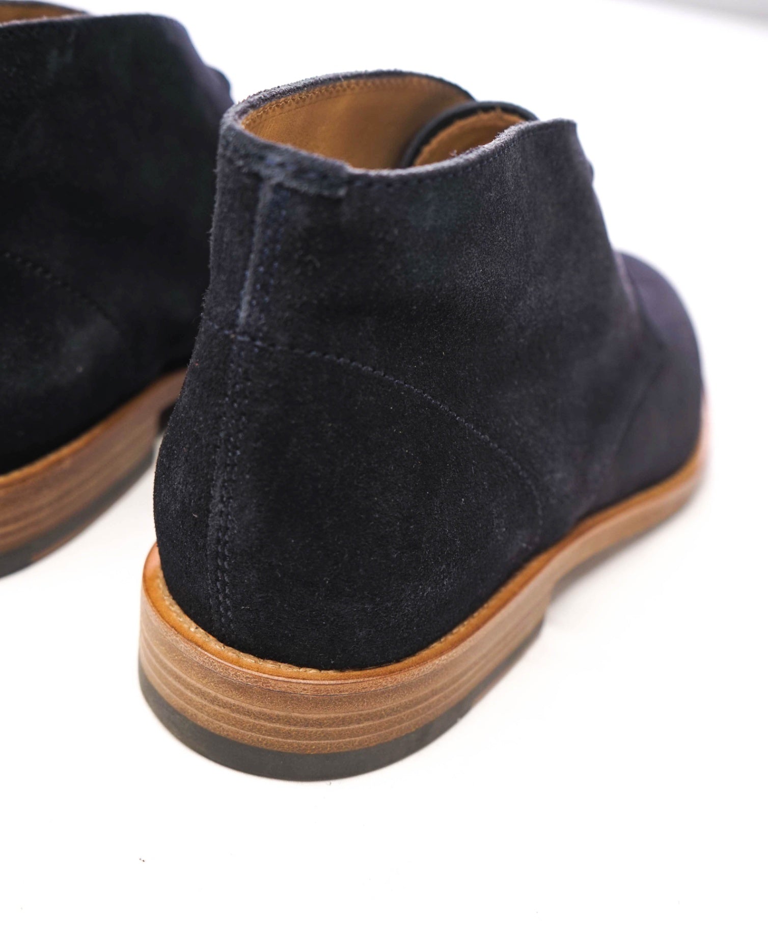 $825 TOD'S - Navy Blue Suede Chukka Boots - US 7 (6UK)