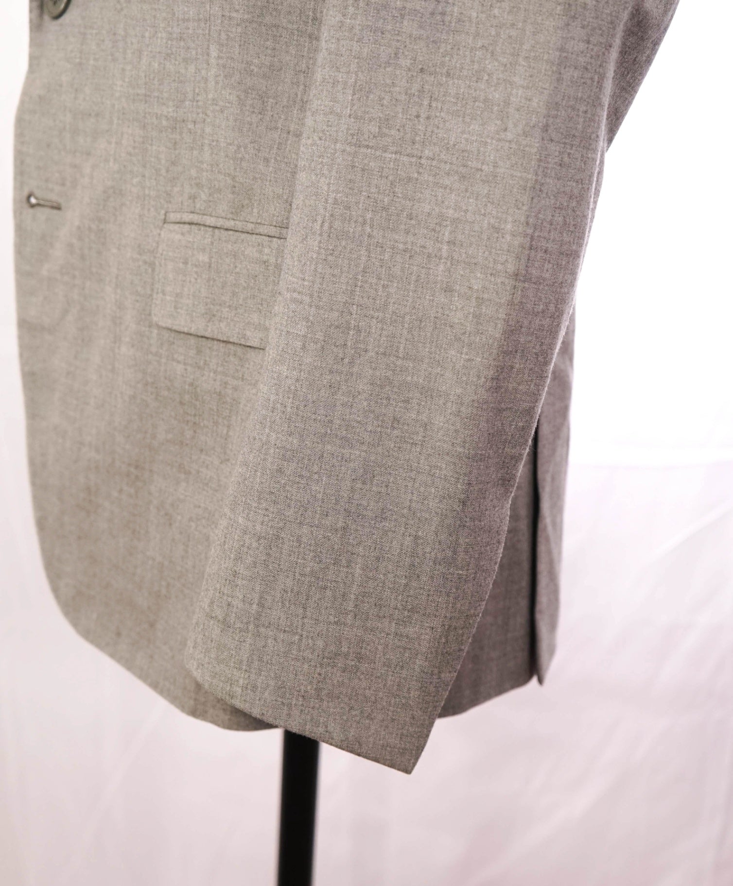 $4,495 RALPH LAUREN PURPLE LABEL - Gray Wool/Cashmere Suit - 38R