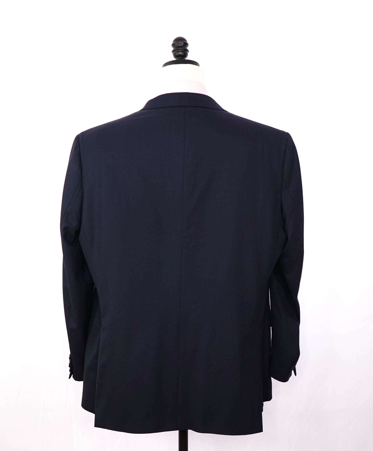 $6,700 BRIONI - Solid Navy Blue "VENTIQUATRO" Wool Suit - 46R