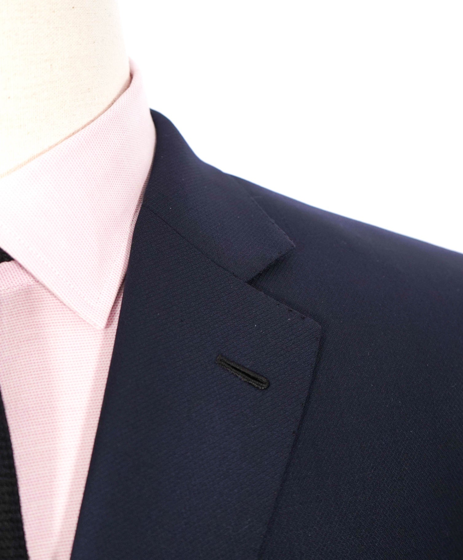 $6,700 BRIONI - Solid Navy Blue "VENTIQUATRO" Wool Suit - 46R