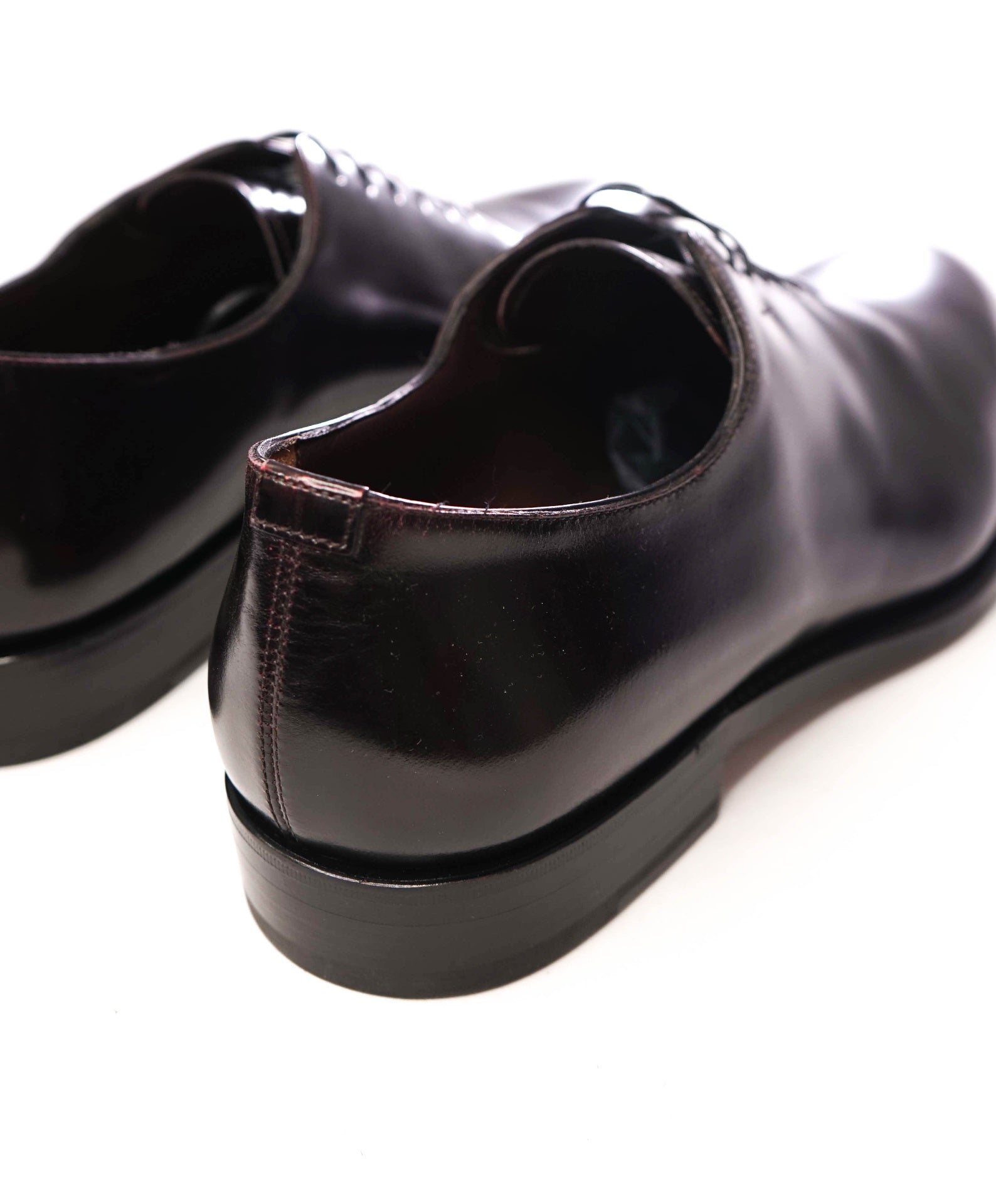$1,395 FERRAGAMO - "TRAMEZZA" ANGIOLO Bronw Oxfords - 9 D