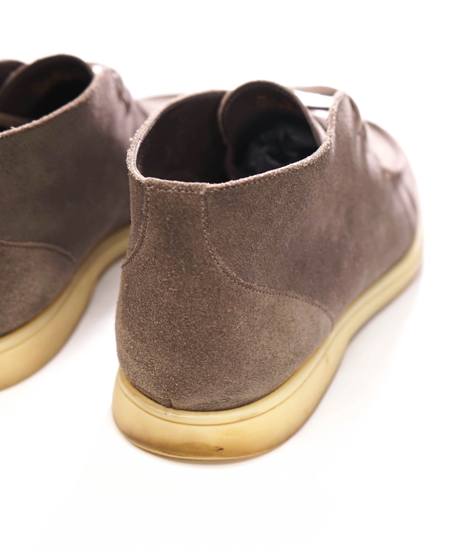 $280 SUITSUPPLY - Summer Walk Gray Suede Chukka Boots - US 11 (44EU)