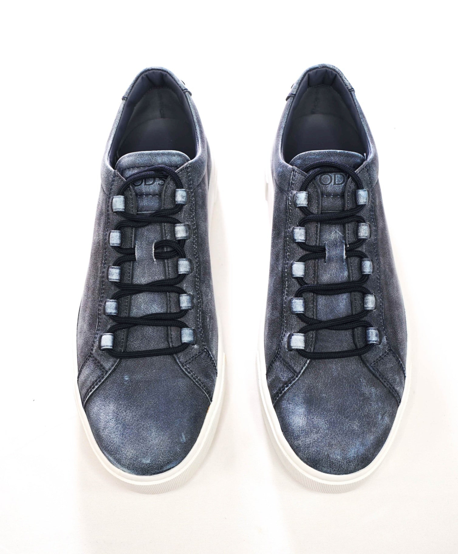 $750 TOD'S - Blue Suede Sneakers - US 8.5 (UK7.5)