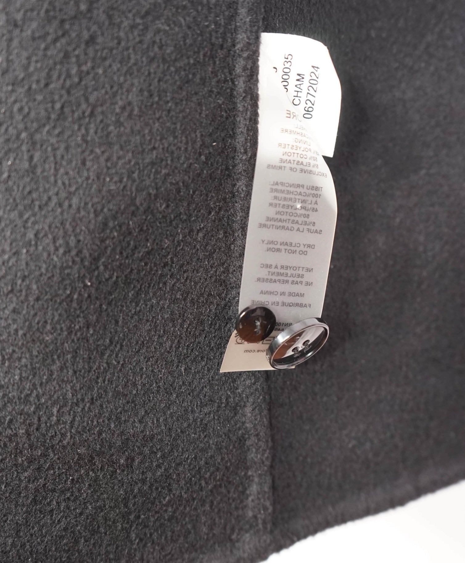 $995 G/FORE - Gray 100% Cashmere Chore Jacket - L