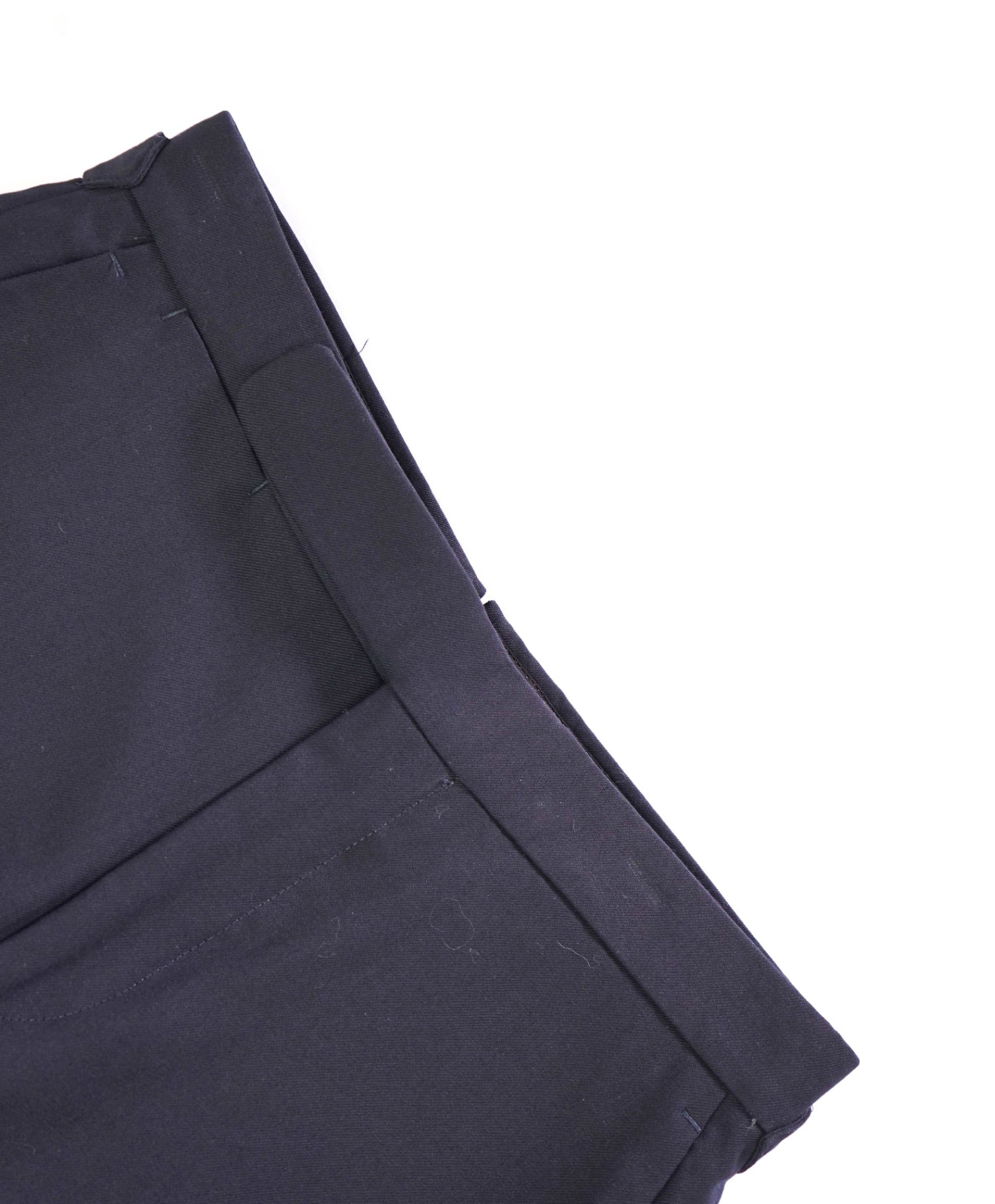 $795 RALPH LAUREN PURPLE LABEL - Navy Wool *SIDE TABS* Pants - 29W