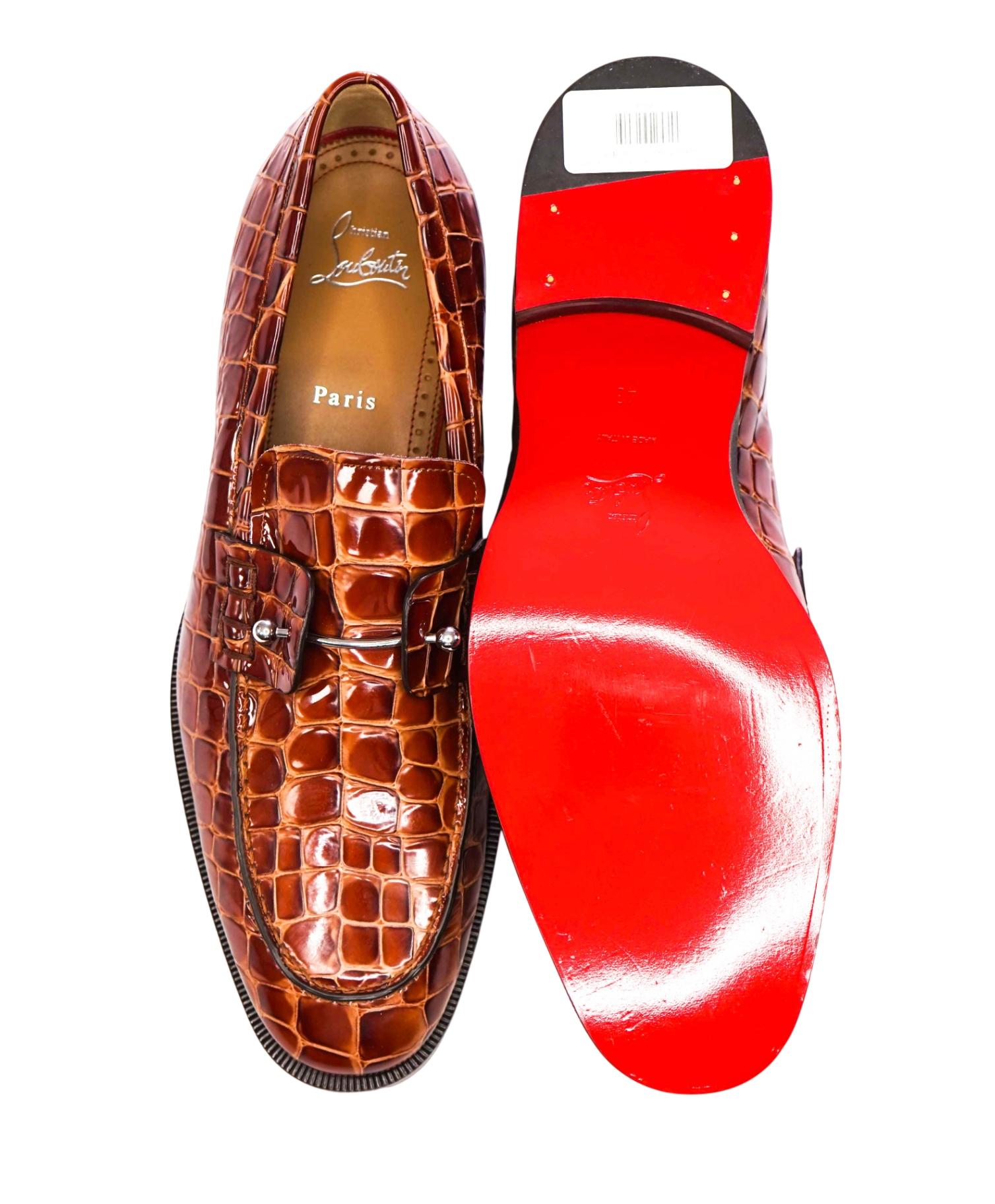 $1,195 LOUBOUTIN - Caramel Brown Leather Footwear - US 10 (43EU)
