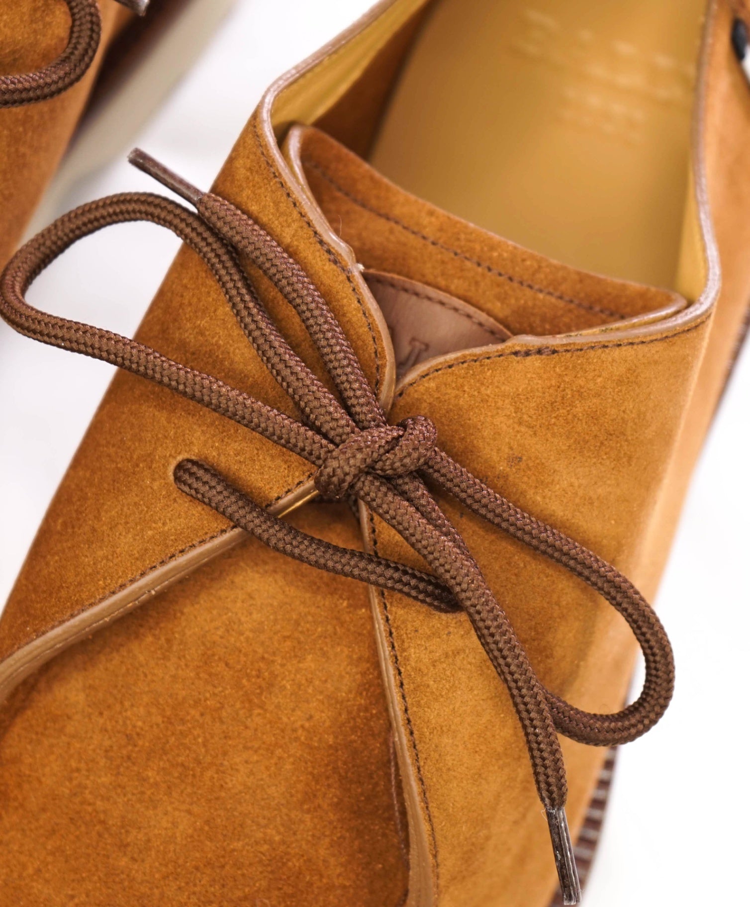 $820 BALLY - Brown Suede Derby - US 11 (10UK)