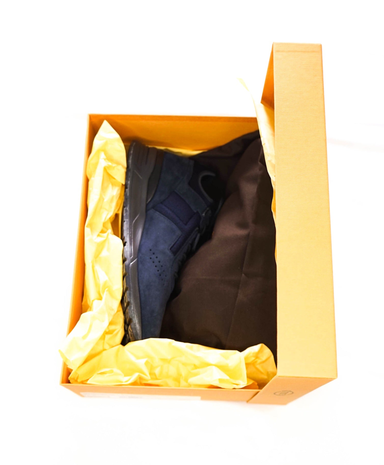 $945 TOD'S - Navy Blue Suede Sneakers - US 8.5 (7.5UK)