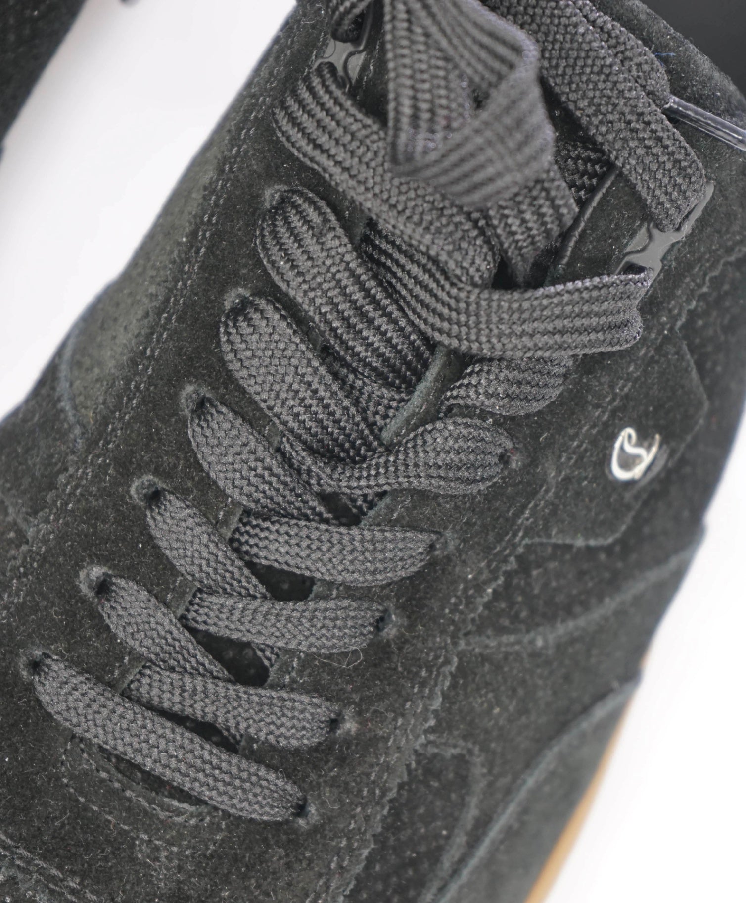 $990 CHRISTIAN LOUBOUTIN - Black Suede Sneakers - US 10 (43EU)