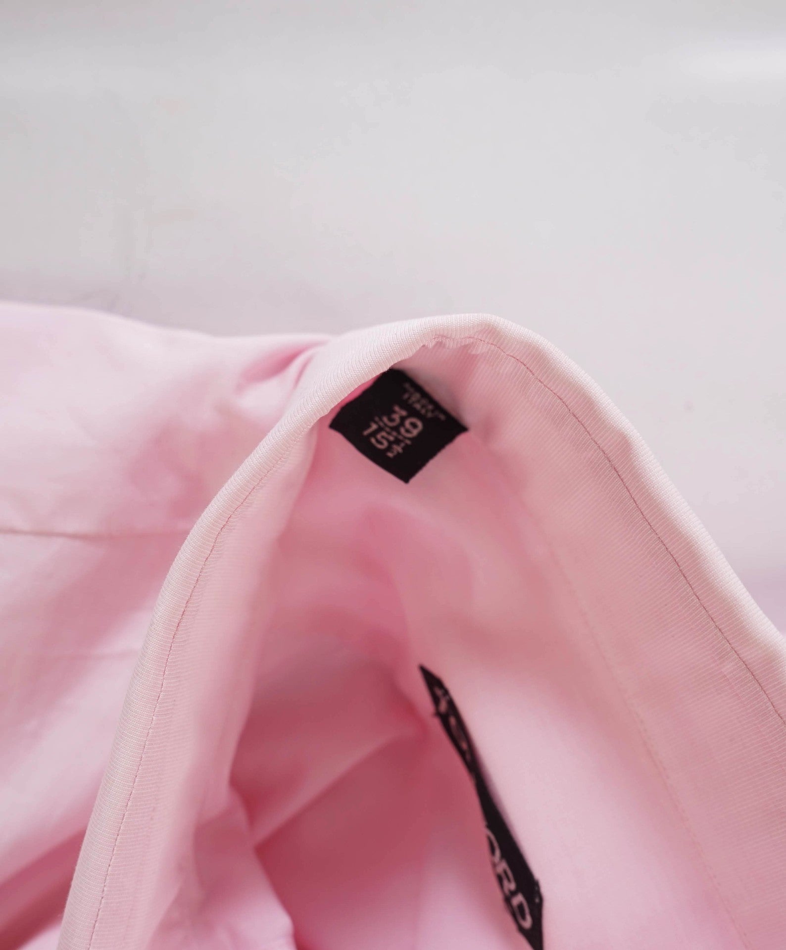 $615 TOM FORD - Solid Pink Cotton Dress Shirt - 15.5 / 39