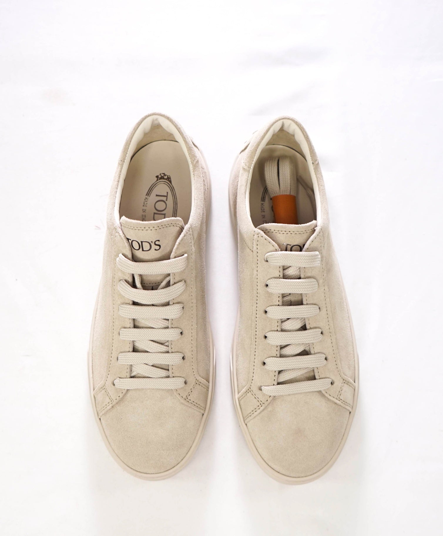 $750 TOD'S - Gray Suede Sneakers - US 9 (8UK)