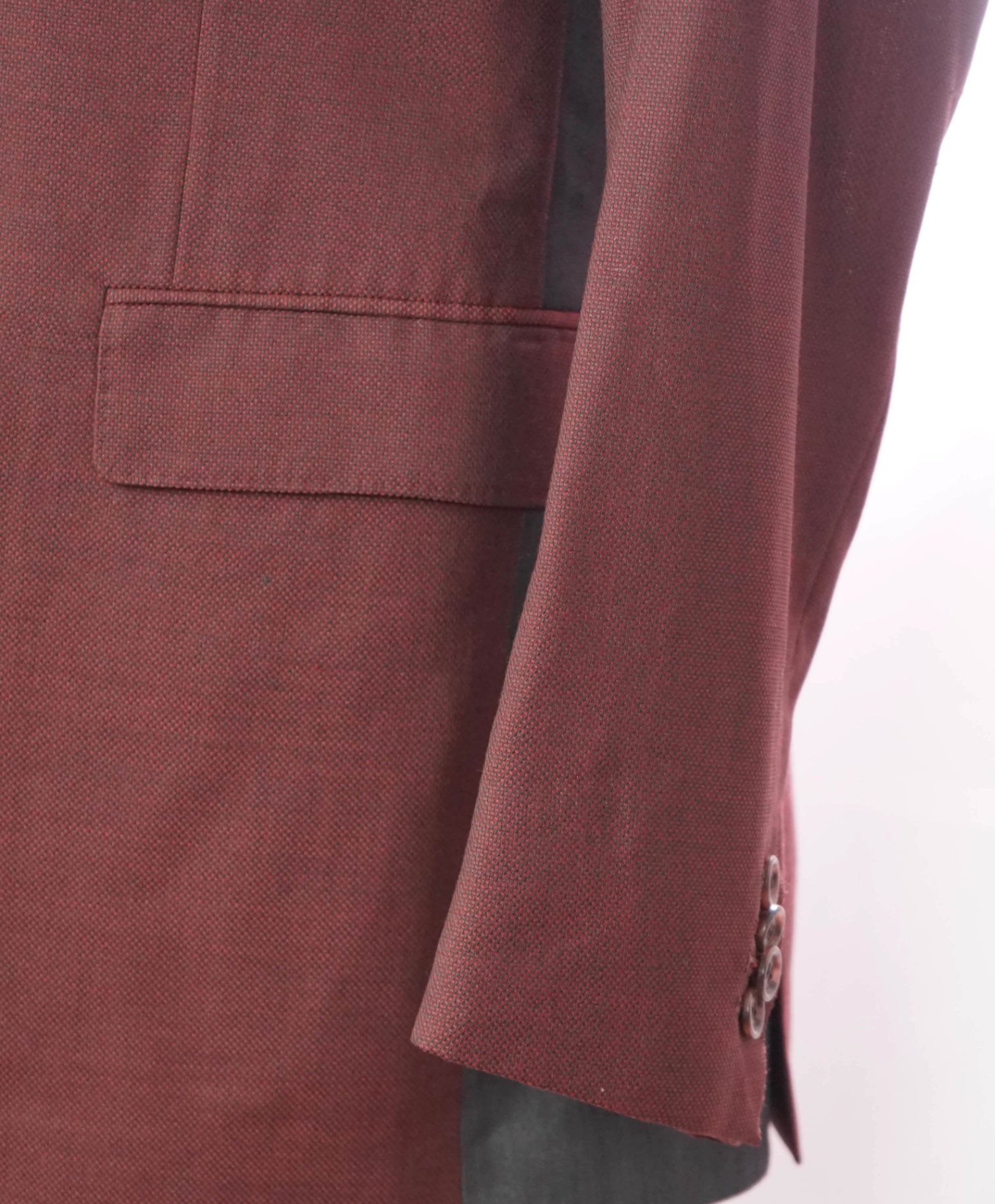 $5,950 DAVID AUGUST - *Made For MLBs Brandon League* Burgundy Blazer -42R