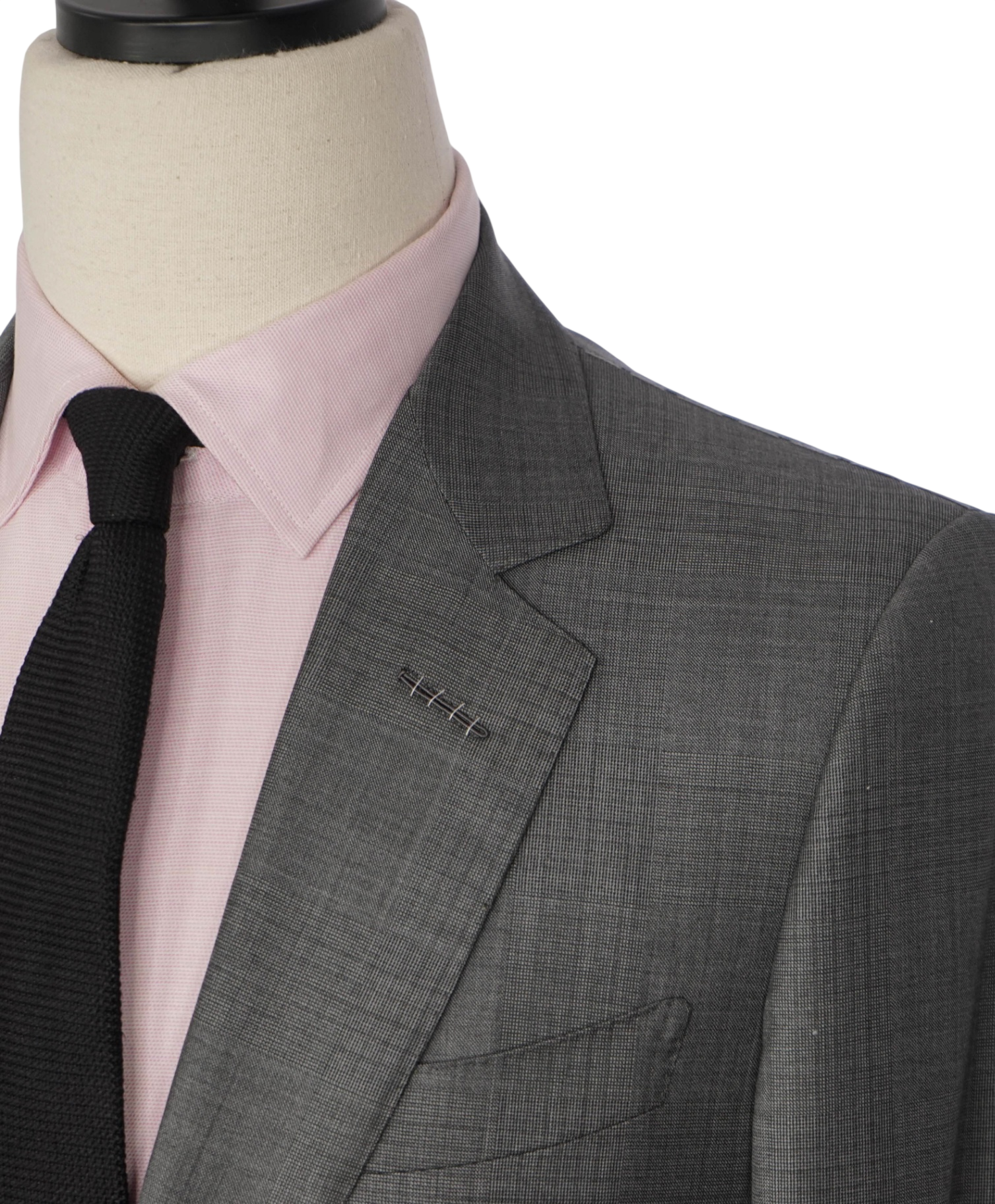 $5,490 TOM FORD - Gary Plaid Wool/Silk "BASE E" Suit - 36R