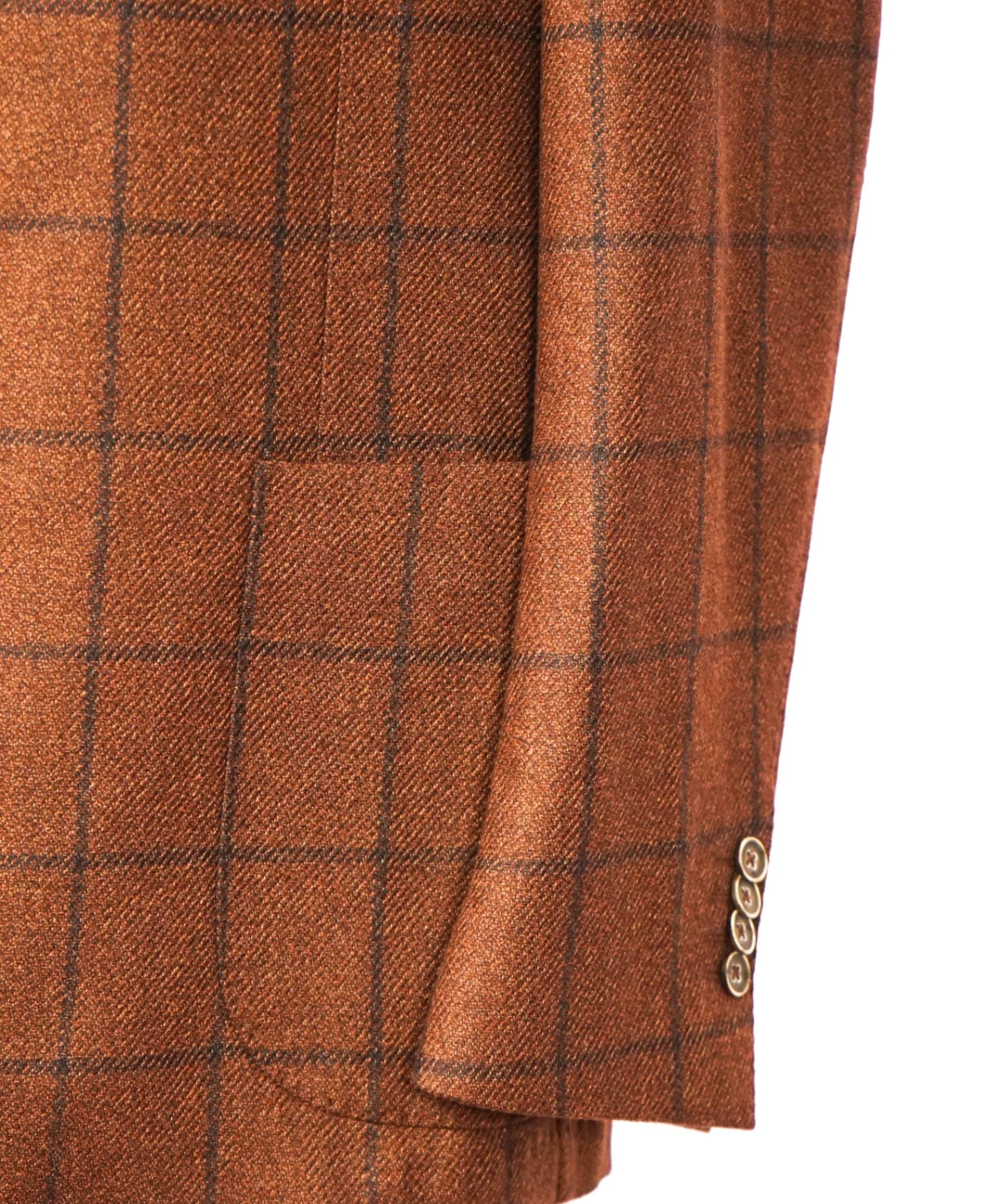 $1,295 LORO PIANA for S5A - Brown Wool/Silk Blazer - 44R