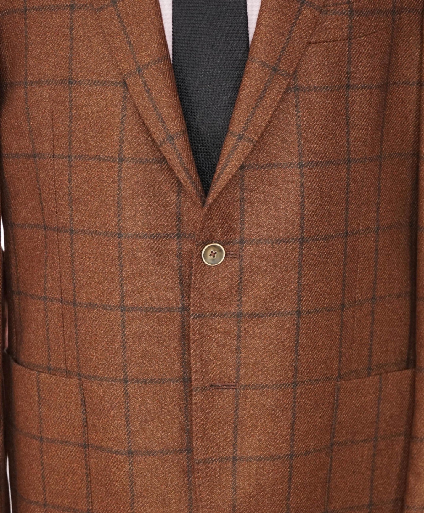 $1,295 LORO PIANA for S5A - Brown Wool/Silk Blazer - 44R