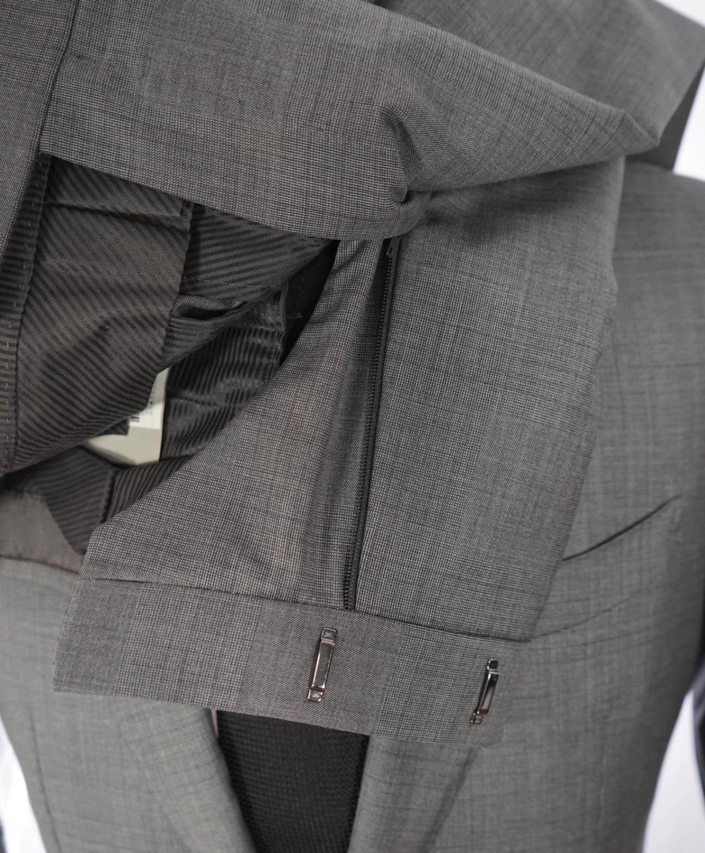 $5,490 TOM FORD - Gary Plaid Wool/Silk "BASE E" Suit - 36R
