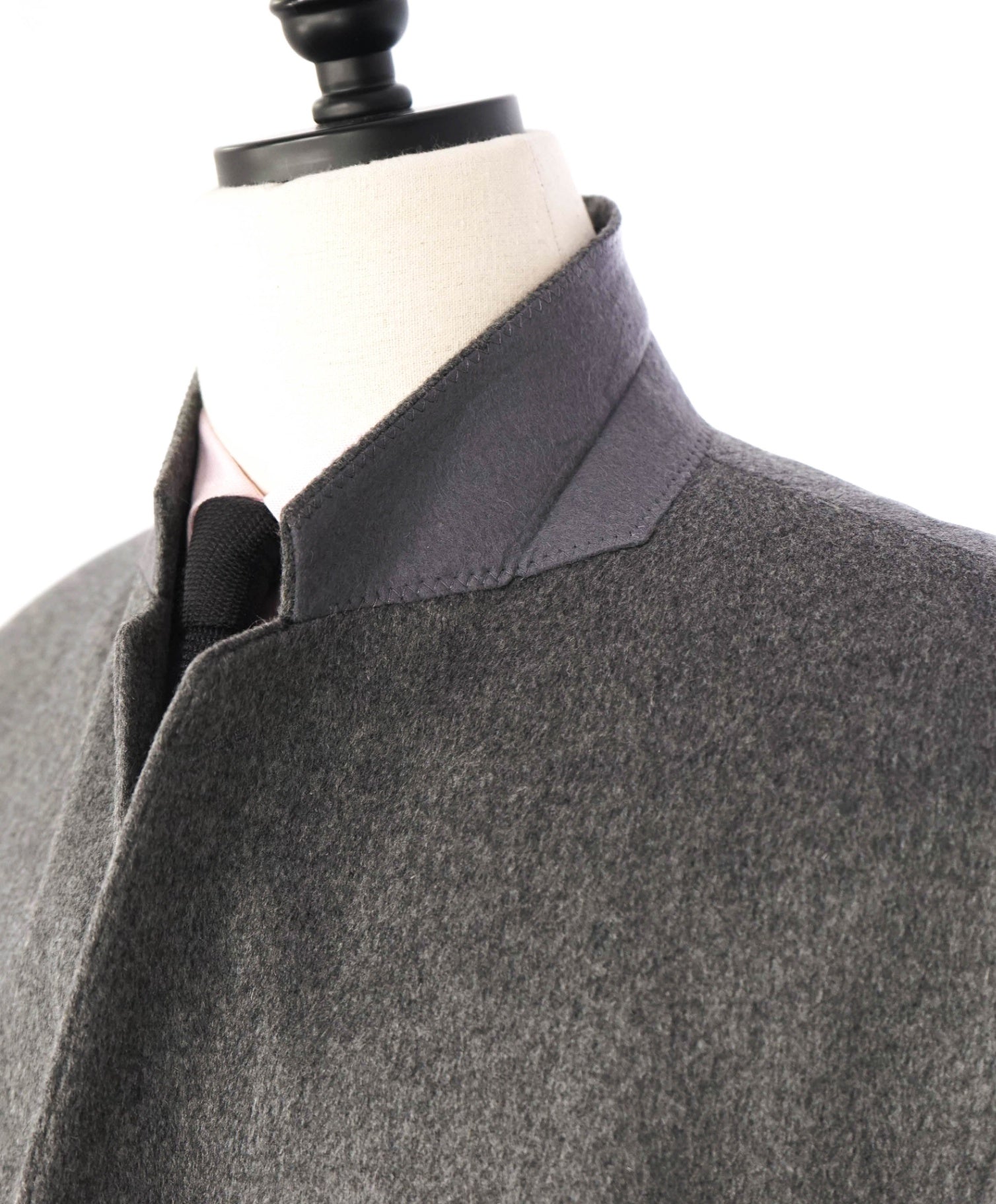 $795 RALPH LAUREN - VINTAGE Gray 100% Cashmere Blazer - 44R