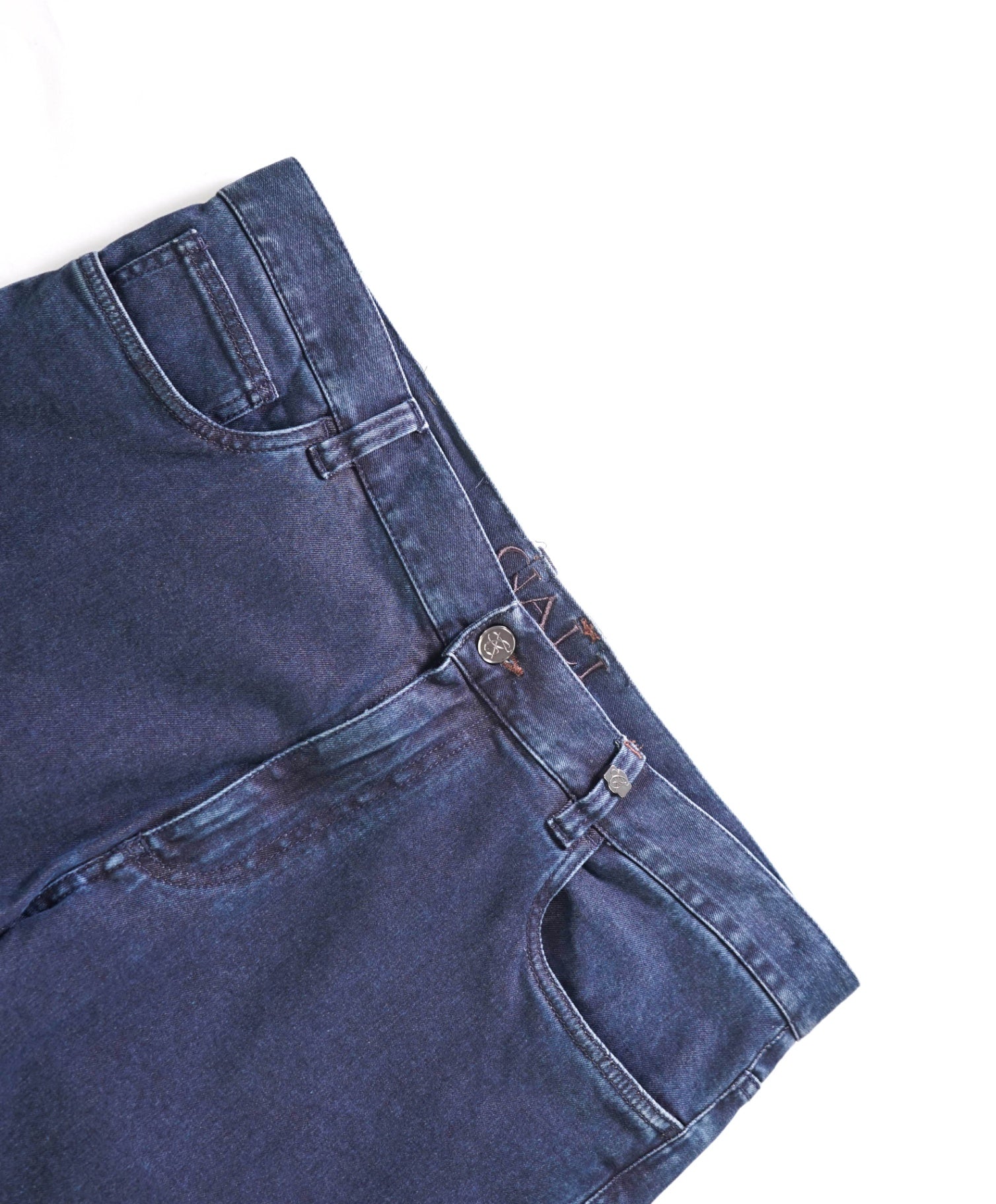 $440 CANALI - Medium Wash Denim Jeans - 38W