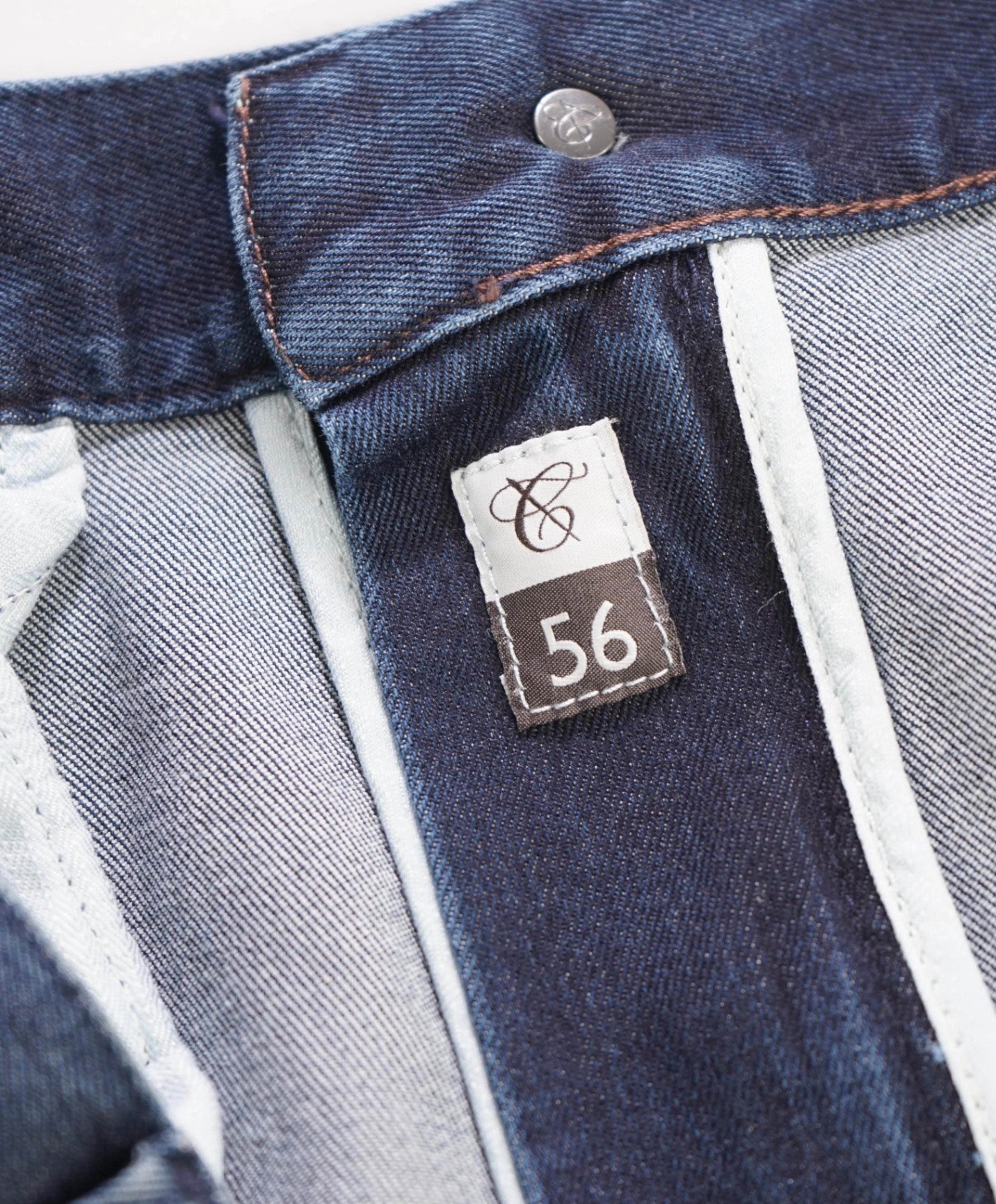 $440 CANALI - Medium Wash Denim Jeans - 38W