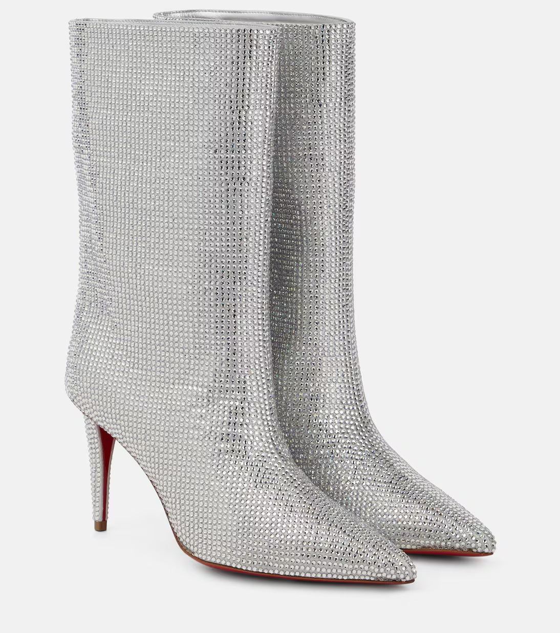 $5,995 LOUBOUTIN LMTD EDTN -Crystal ASTRILARGE 85mm- 38EU