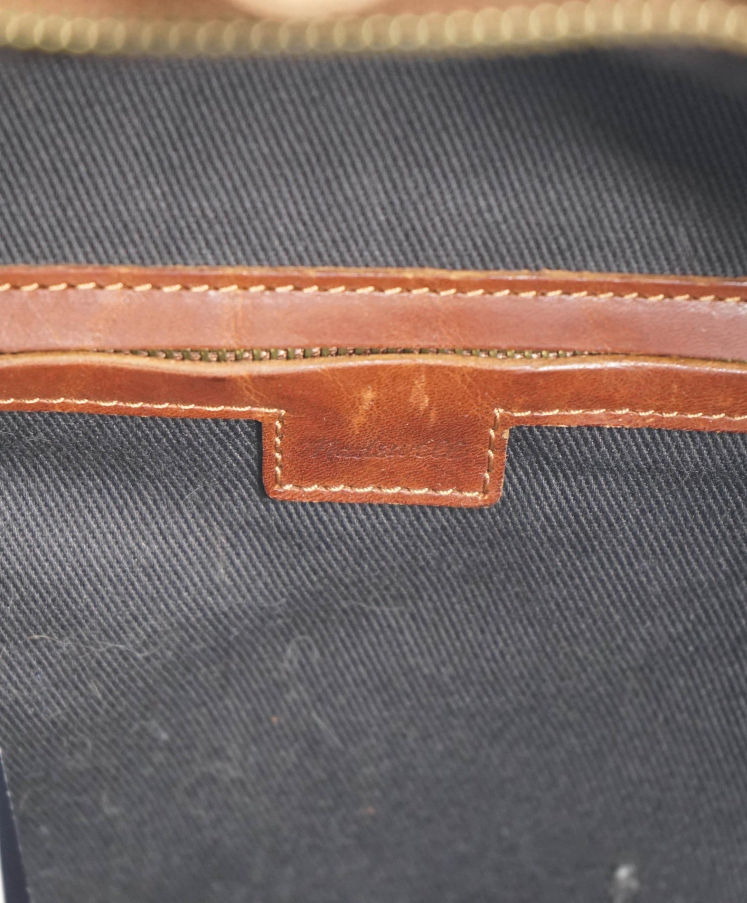 $230 MADEWELL - Saddle Brown Leather Backpack