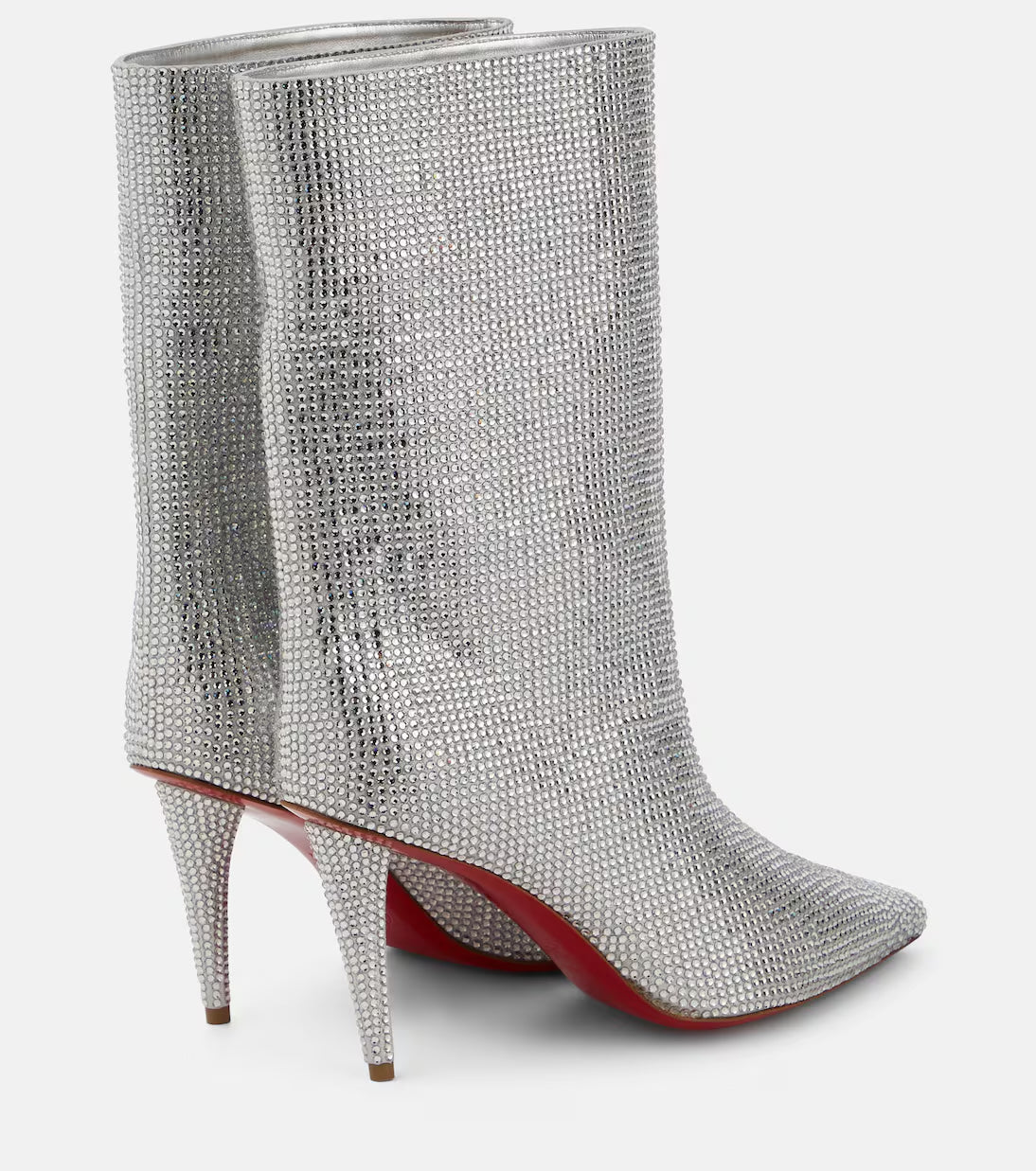 $5,995 LOUBOUTIN LMTD EDTN -Crystal ASTRILARGE 85mm- 38EU