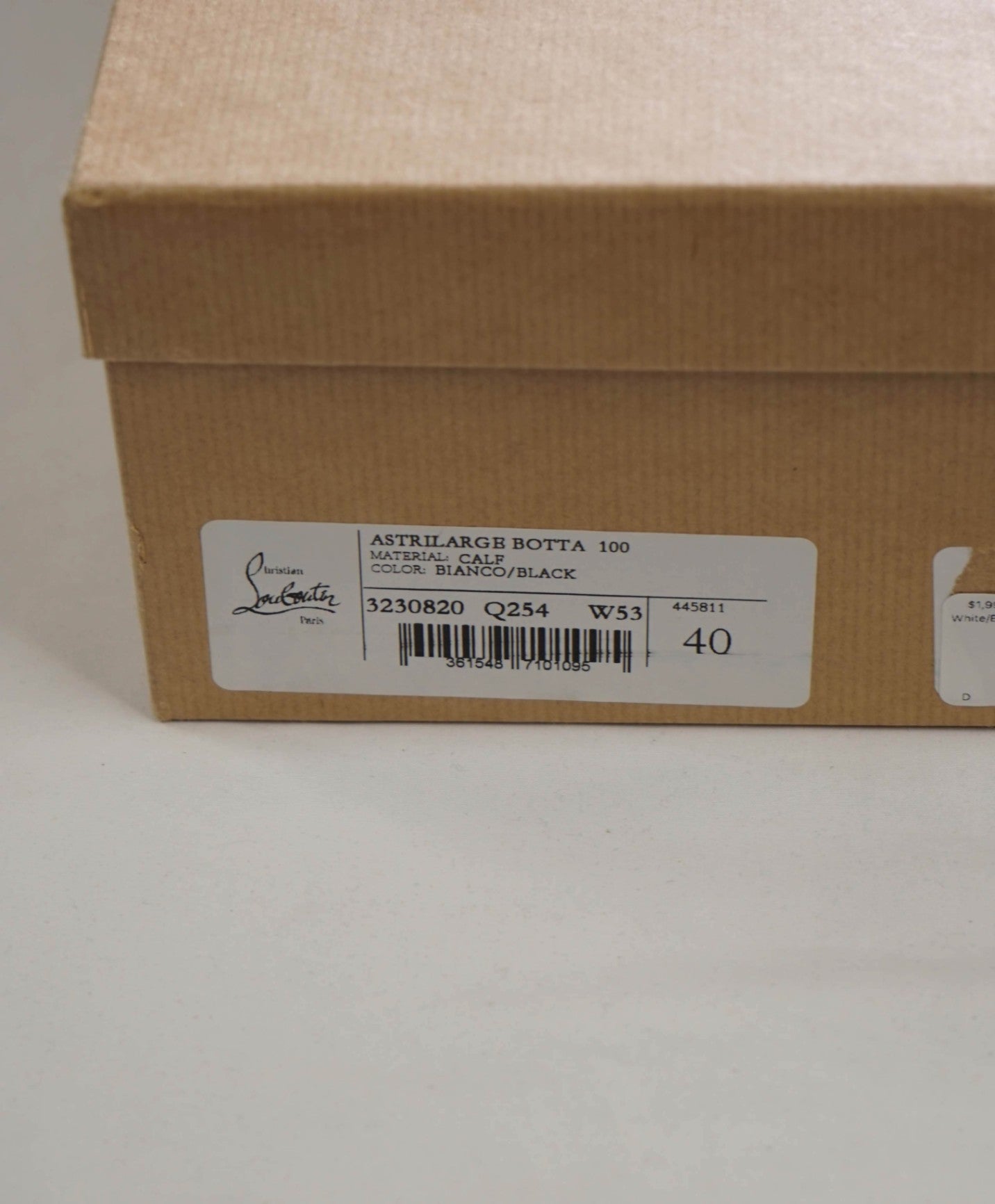 $1,995 LOUBOUTIN - Leather ASTRILARGE 100mm Knee Boots - 40EU