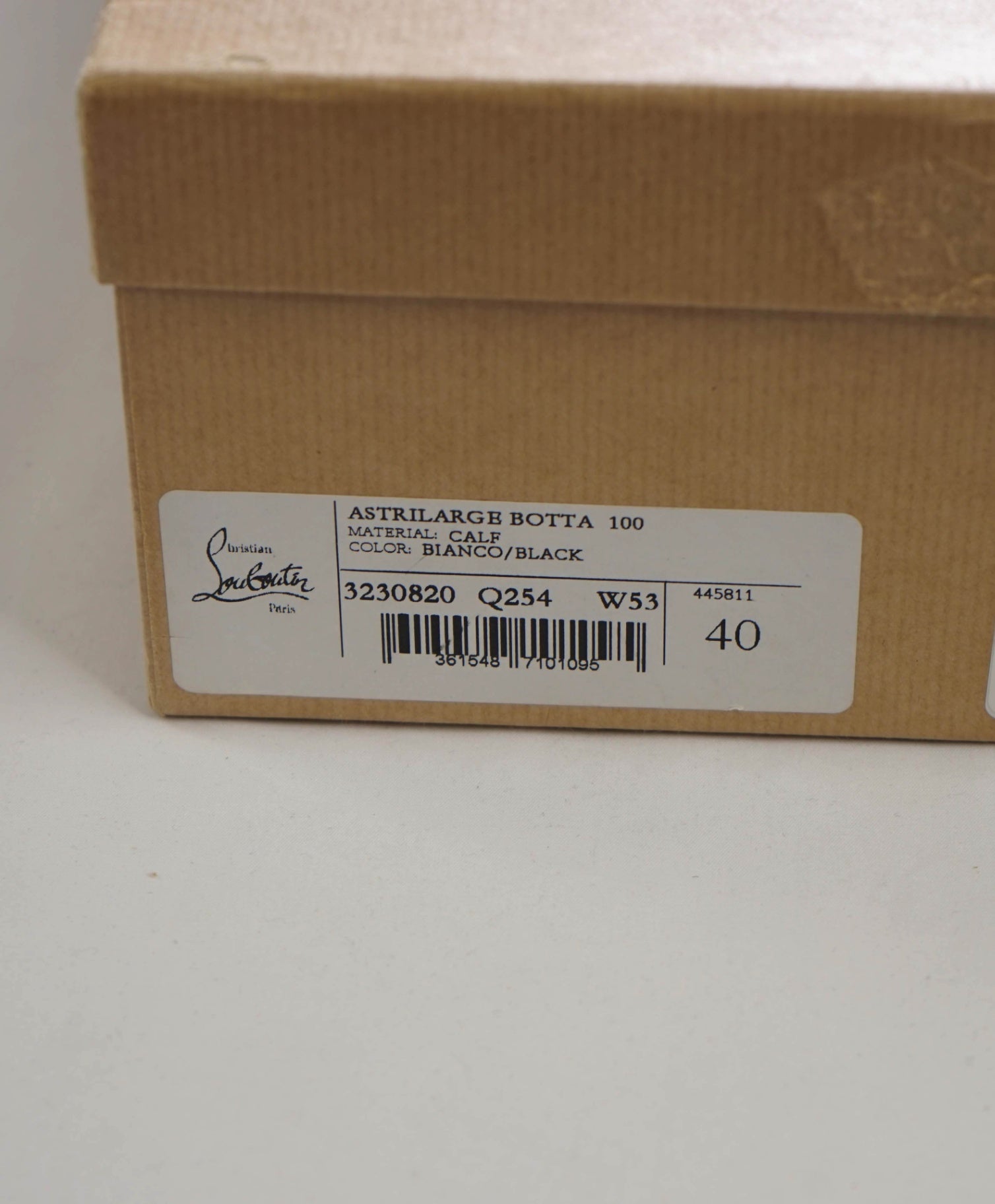 $1,995 LOUBOUTIN -Leather ASTRILARGE 100mm Knee Boots- 40EU