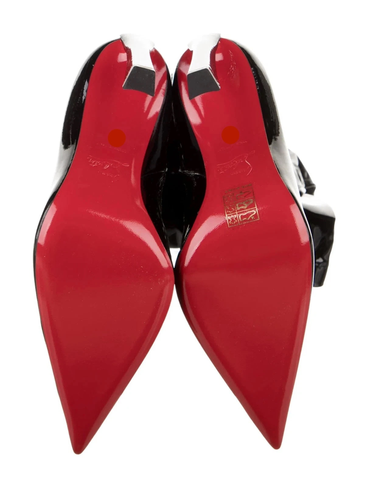 $3,000 LOUBOUTIN - CONDORA Over-Knee 100mm Boots- 37EU
