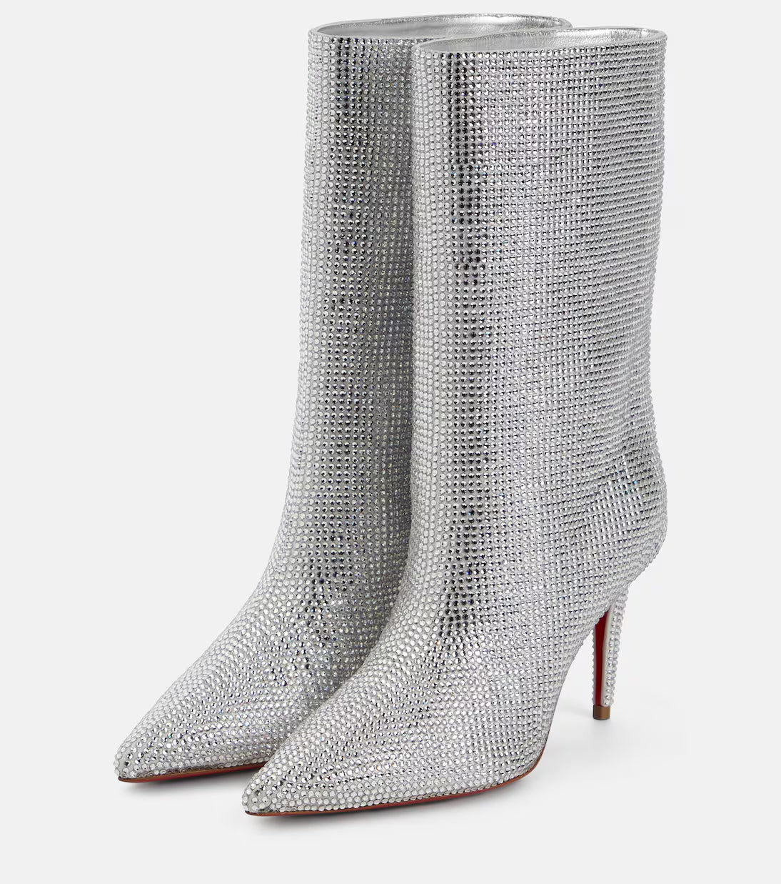 $5,995 LOUBOUTIN LMTD EDTN -Crystal ASTRILARGE 85mm- 38EU